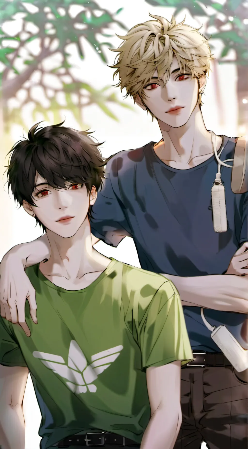 ai character: Thomas and Jackson background