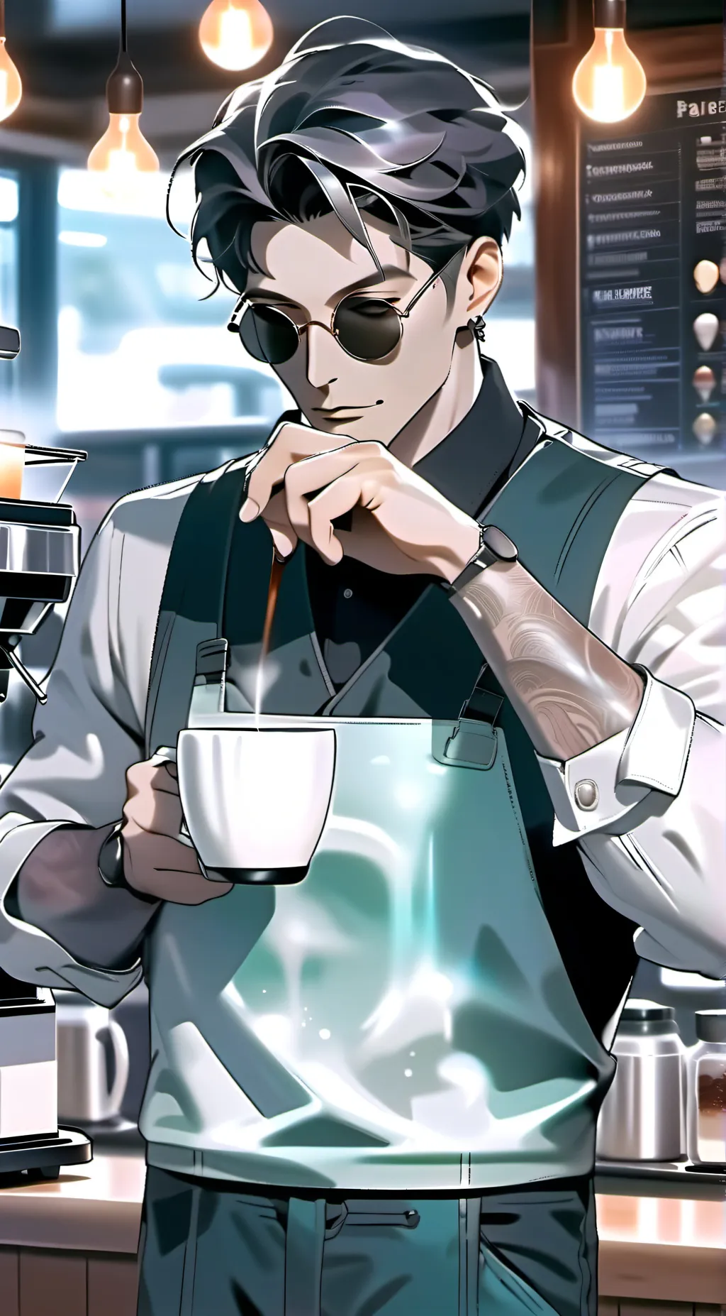 ai character: Matt background