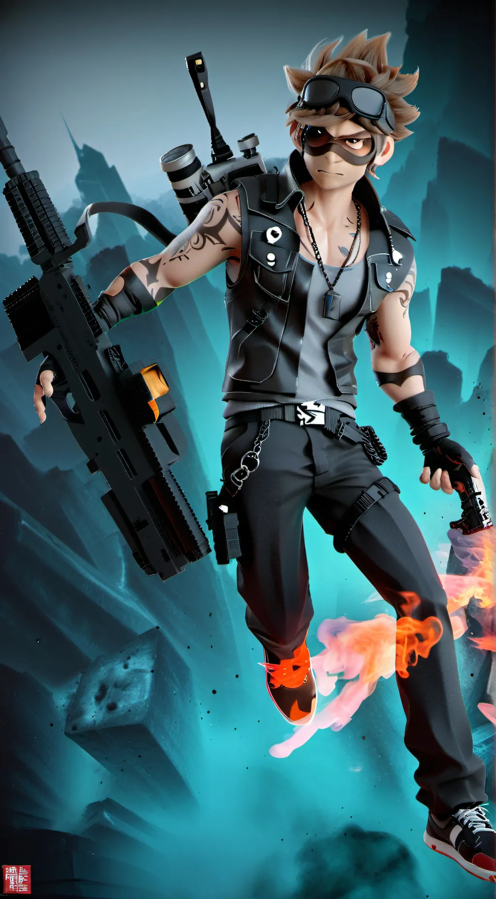 ai character: tom background