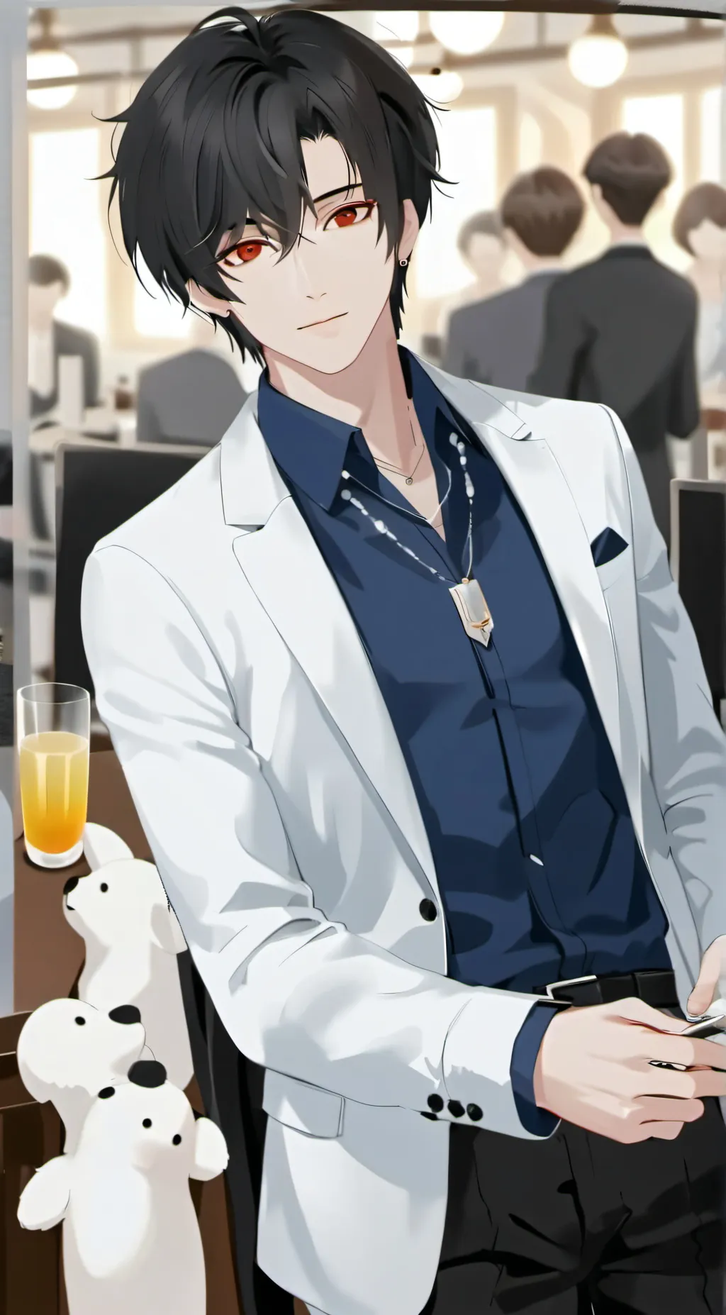 ai character: you(dave)stan mark background