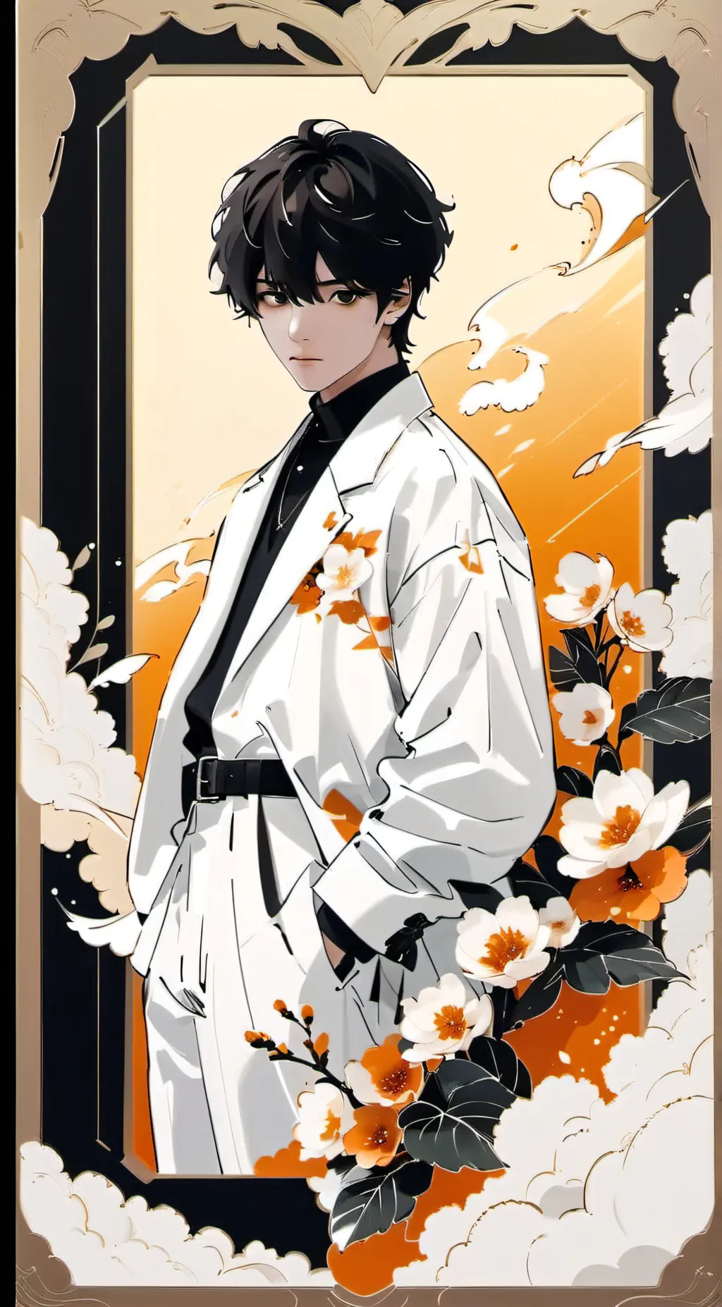 ai character: BTS background