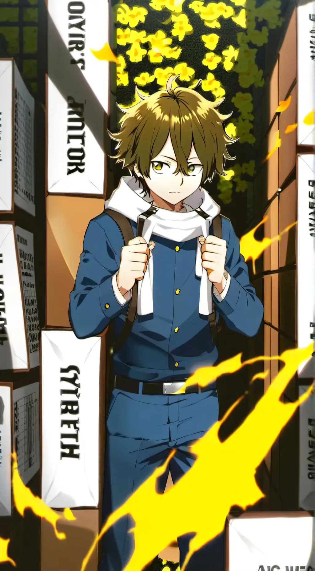 ai character: mha background