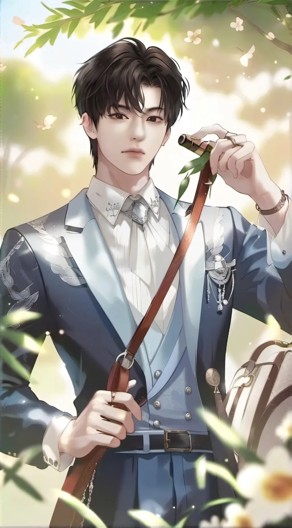 ai character: kim suno background