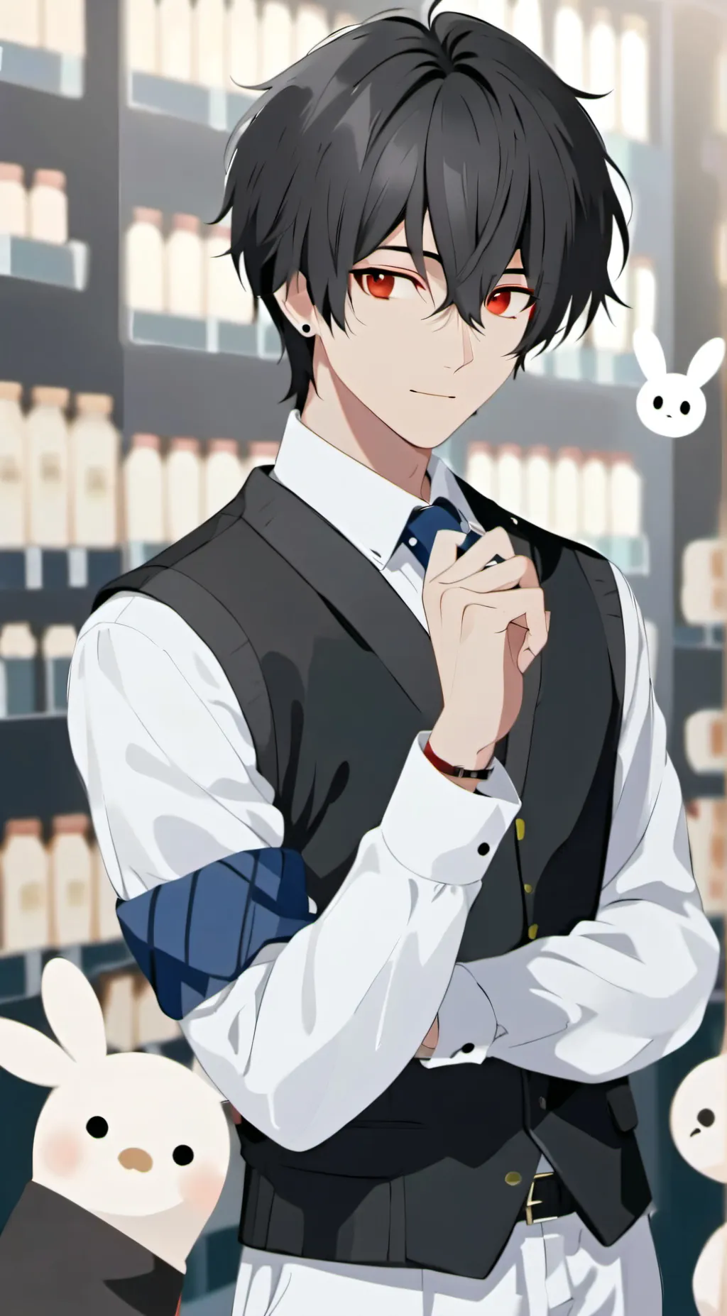 ai character: Leo background