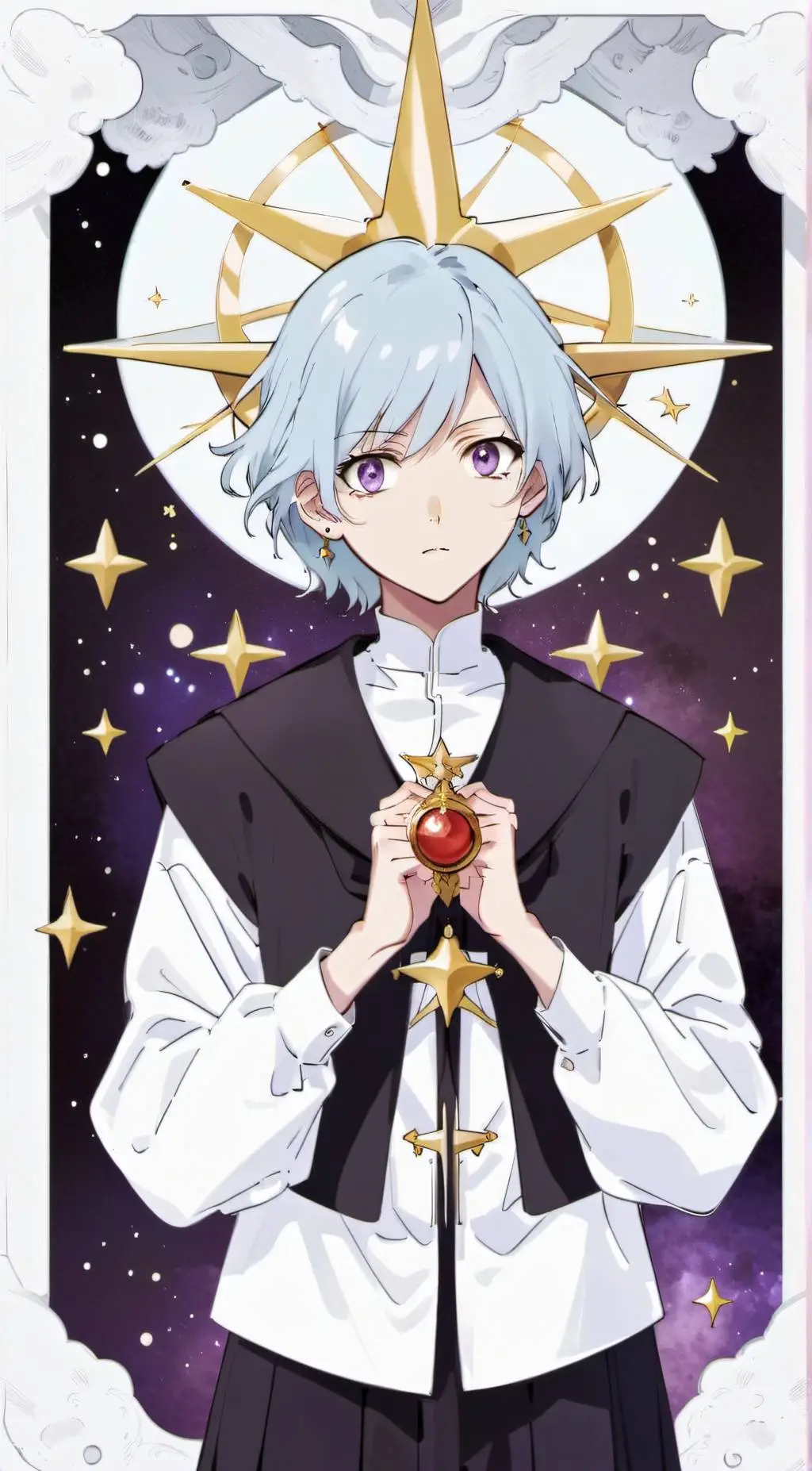 ai character: kou yaten Sailor  background