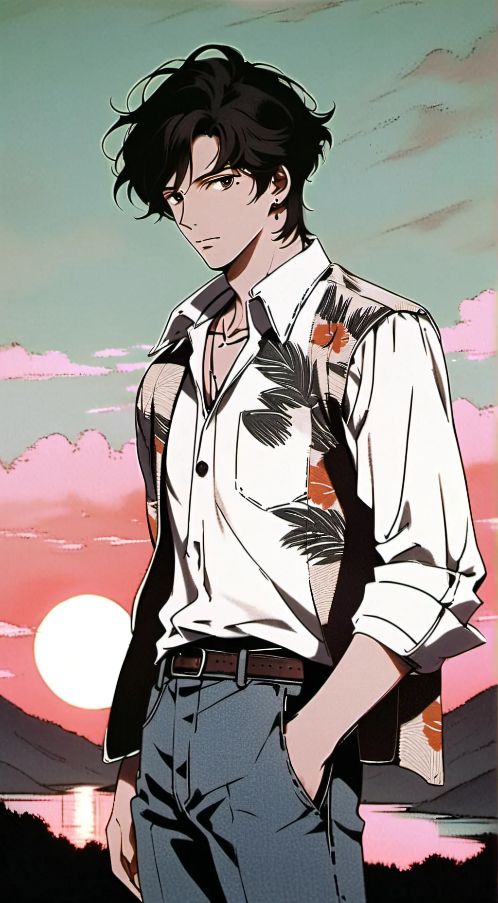 ai character: samuel background