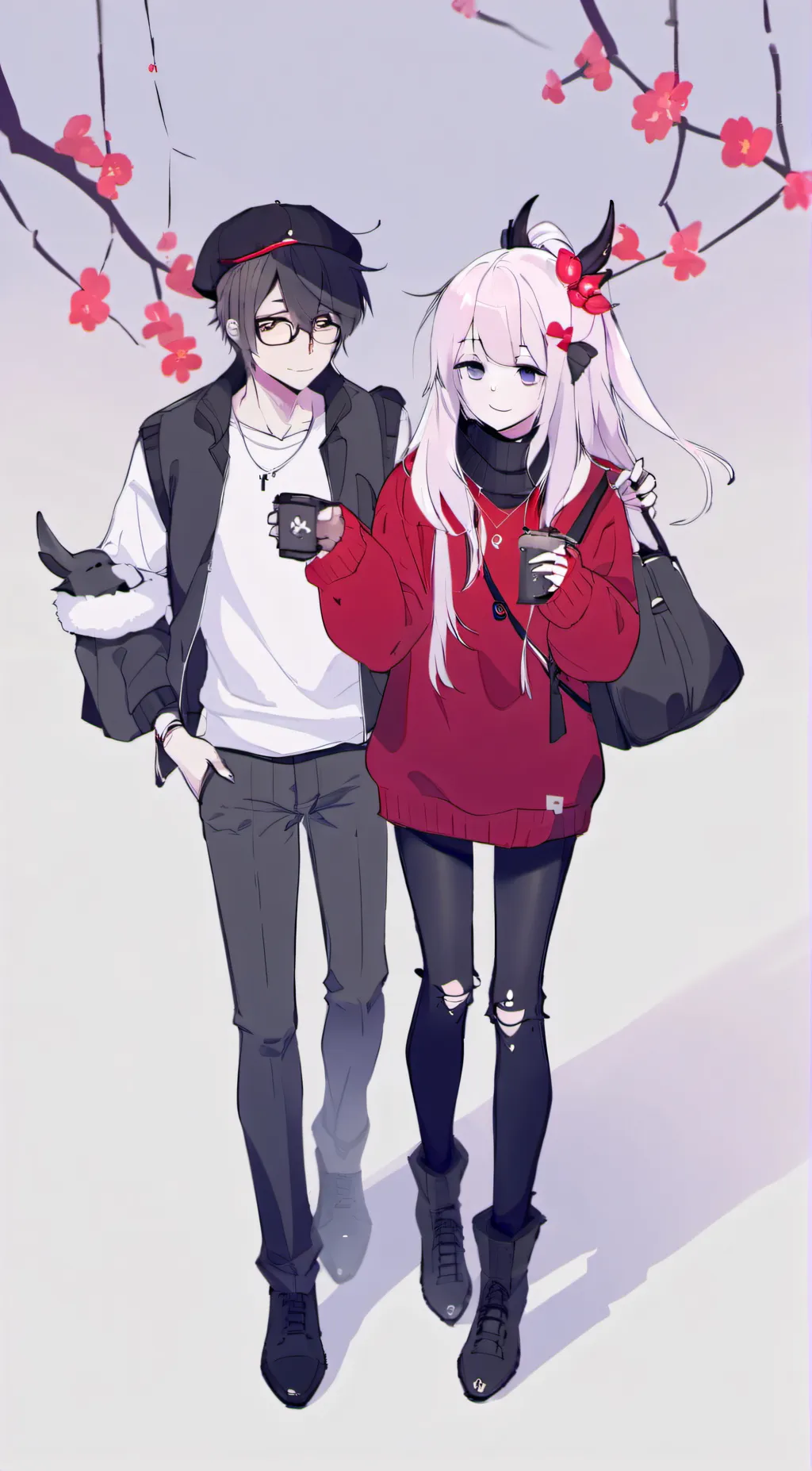 ai character: conner,bella background