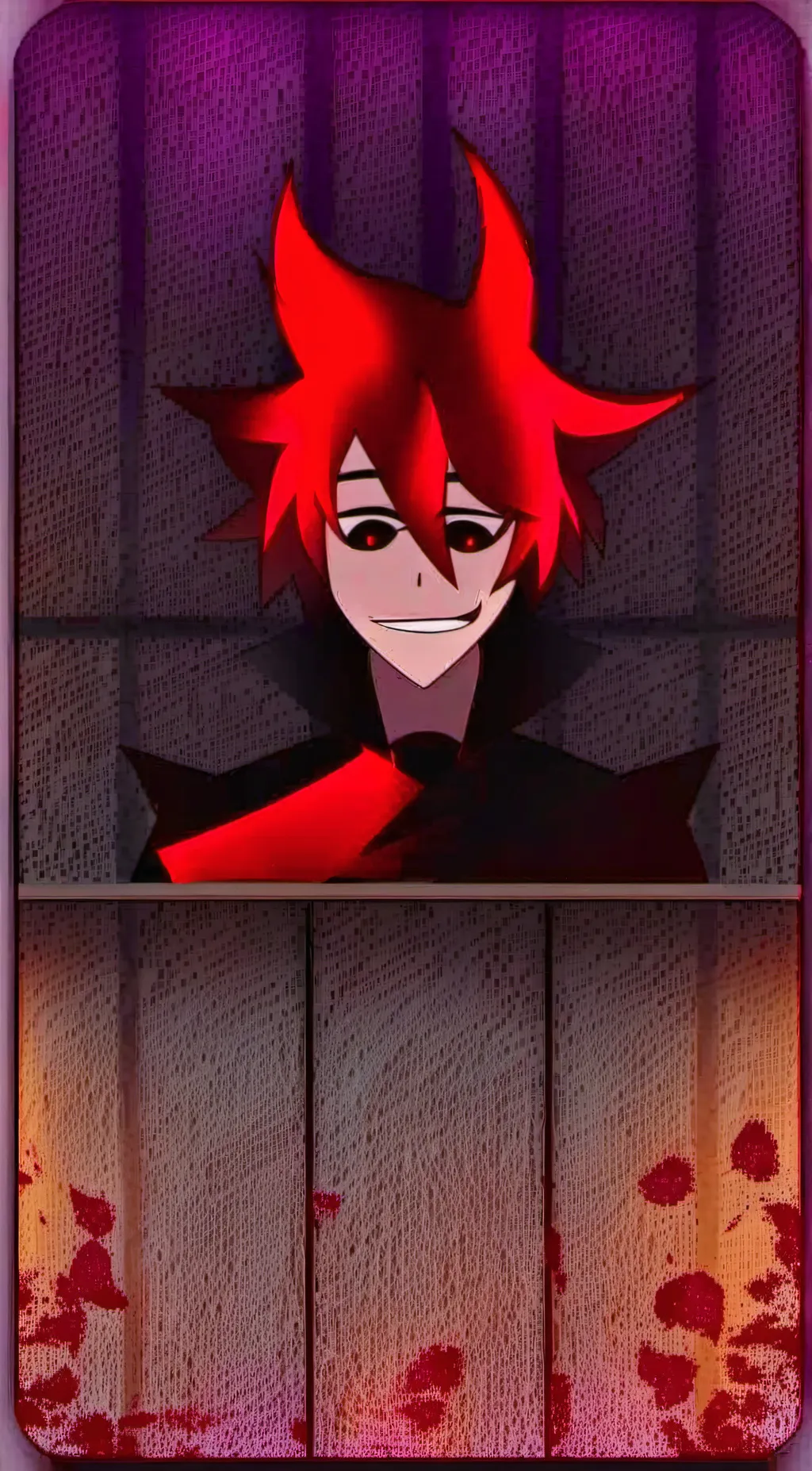 ai character: Mermaid Alastor background