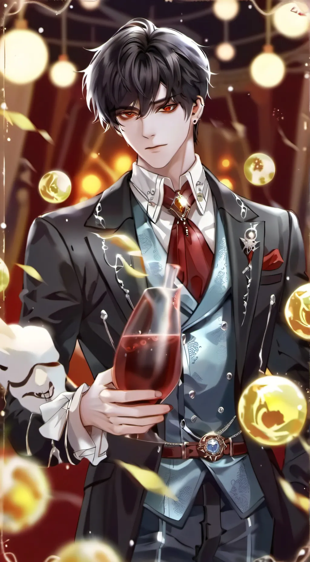 ai character: ☆William☆ background