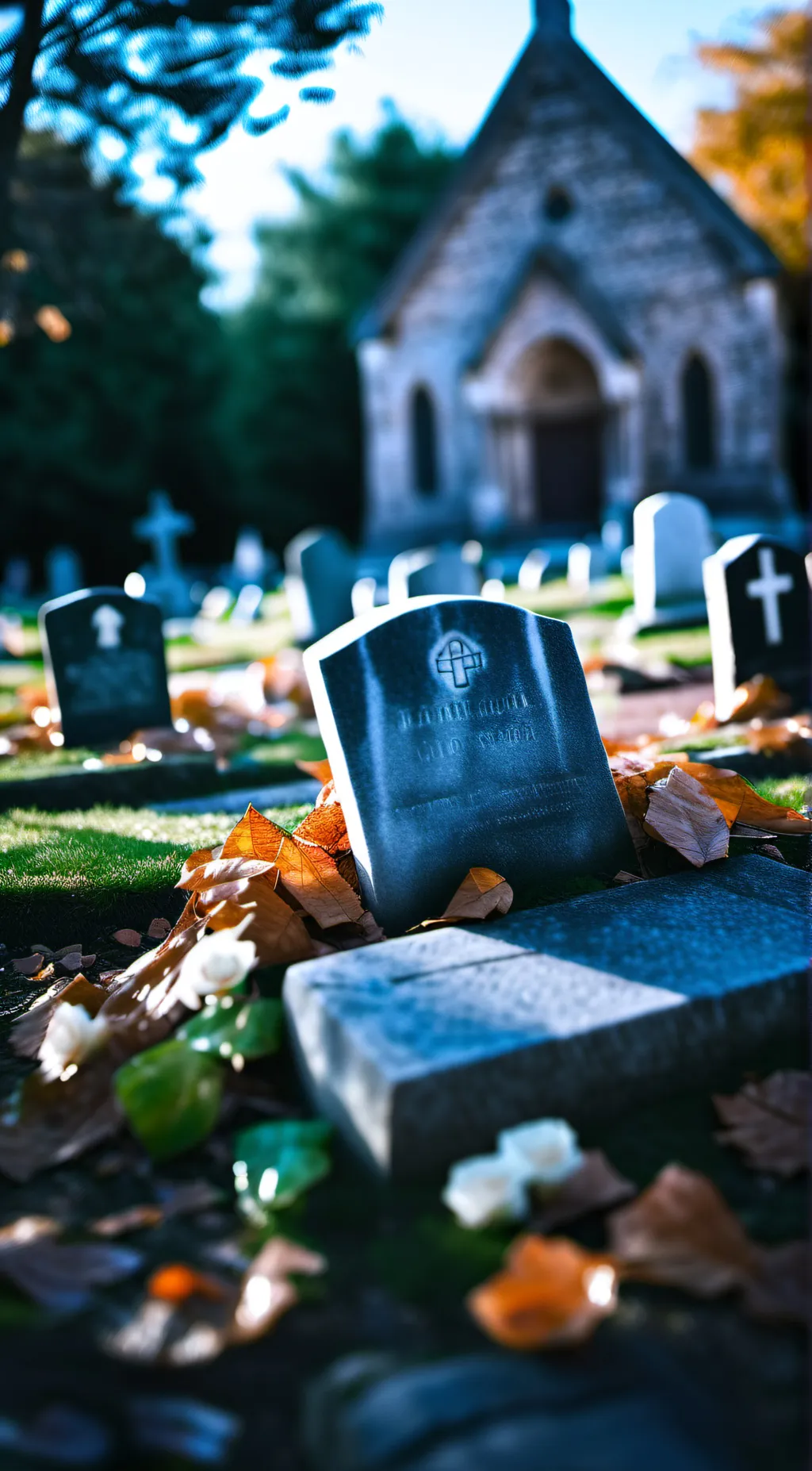 ai character: V’s funeral…. background