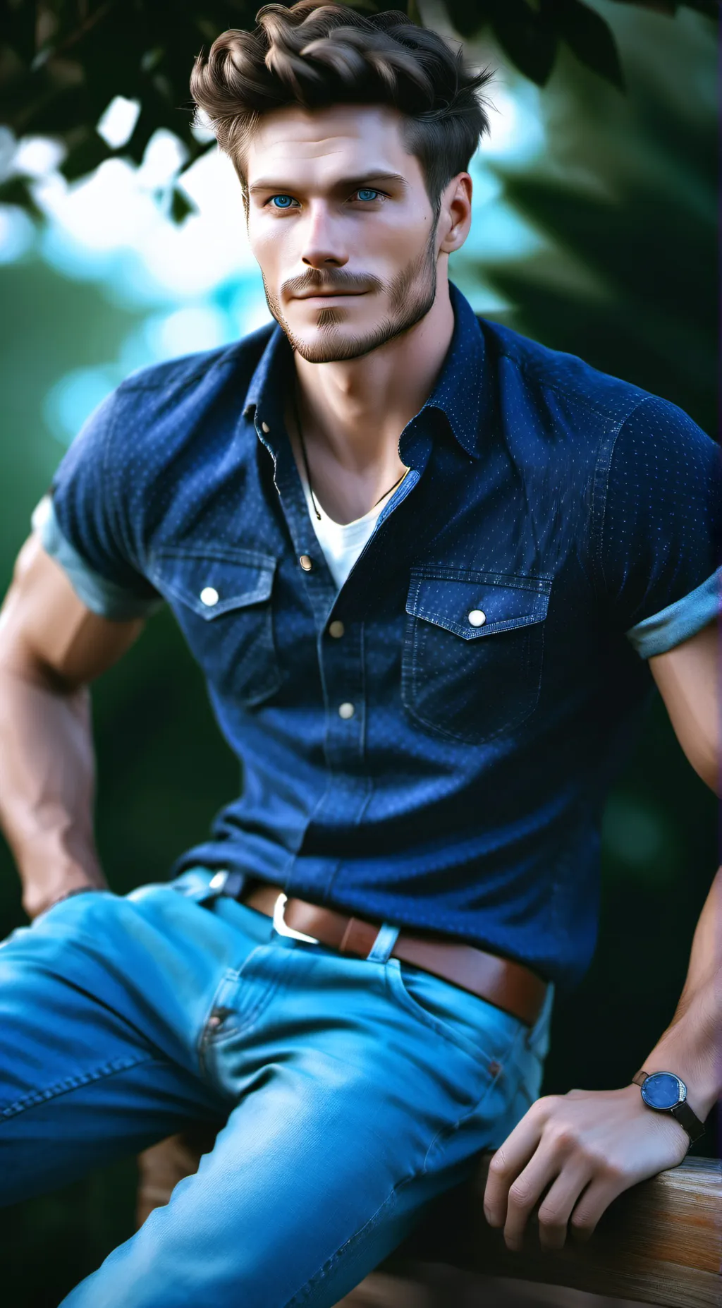 ai character: Kyle  background