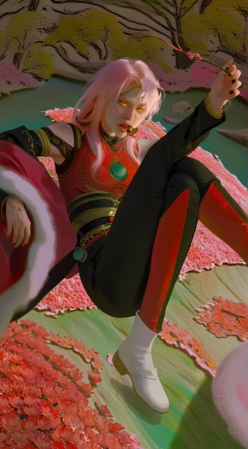 ai character: Ha background