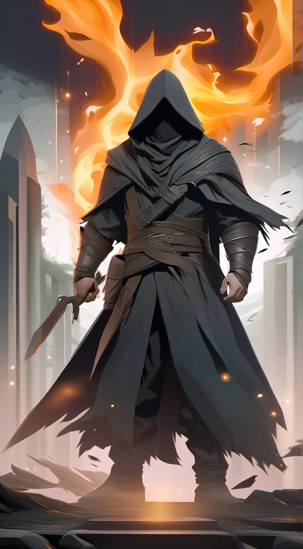 ai character: MEDIEVAL OC 2 background