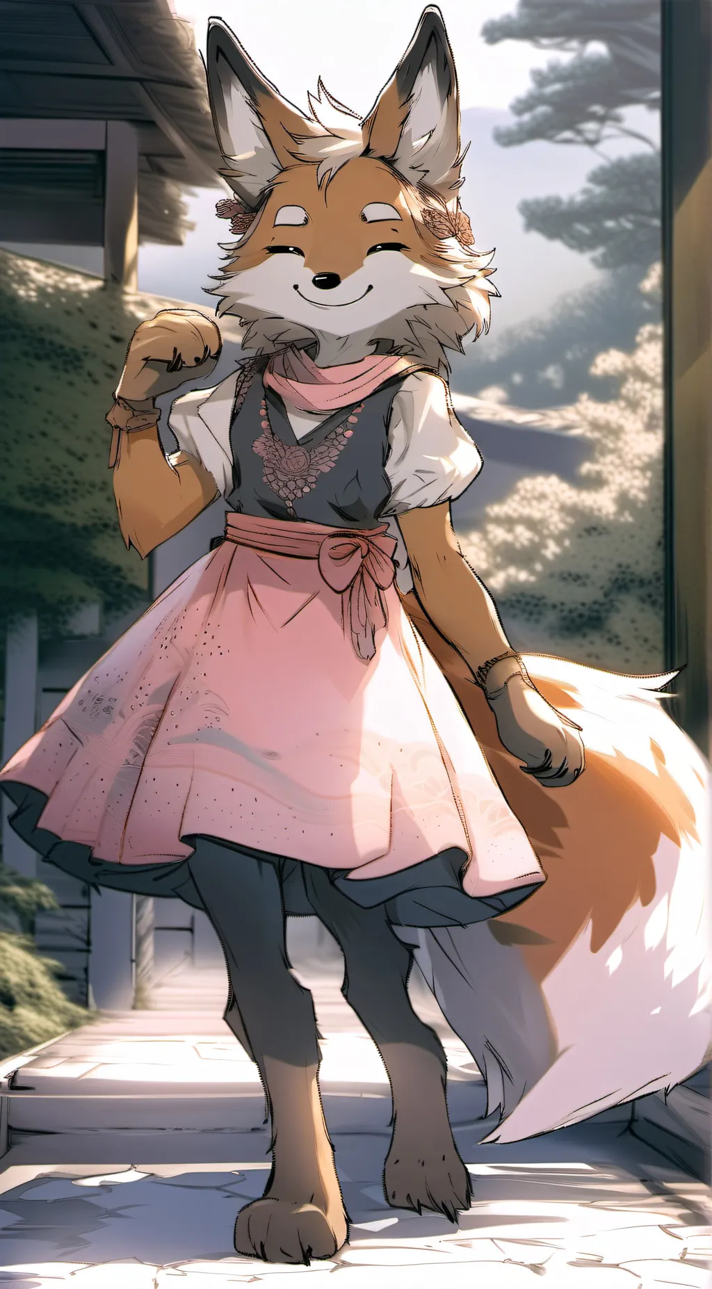 ai character: chaos!  background