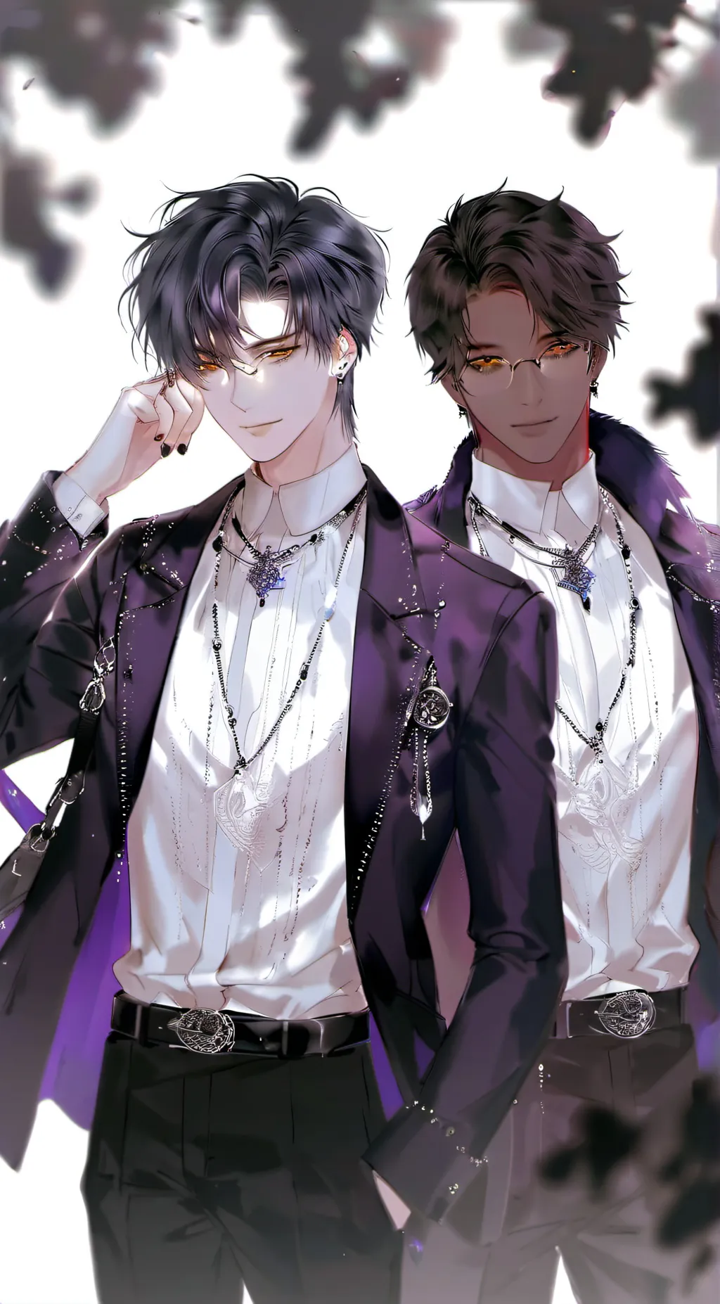 ai character: Xavier and Isaac background