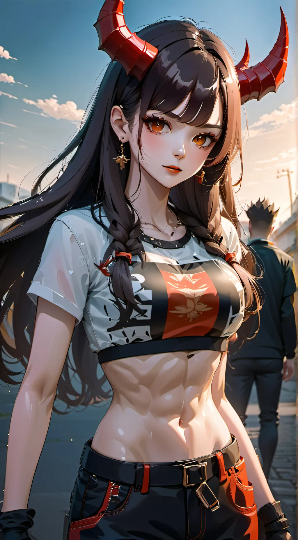 ai character: Blair background