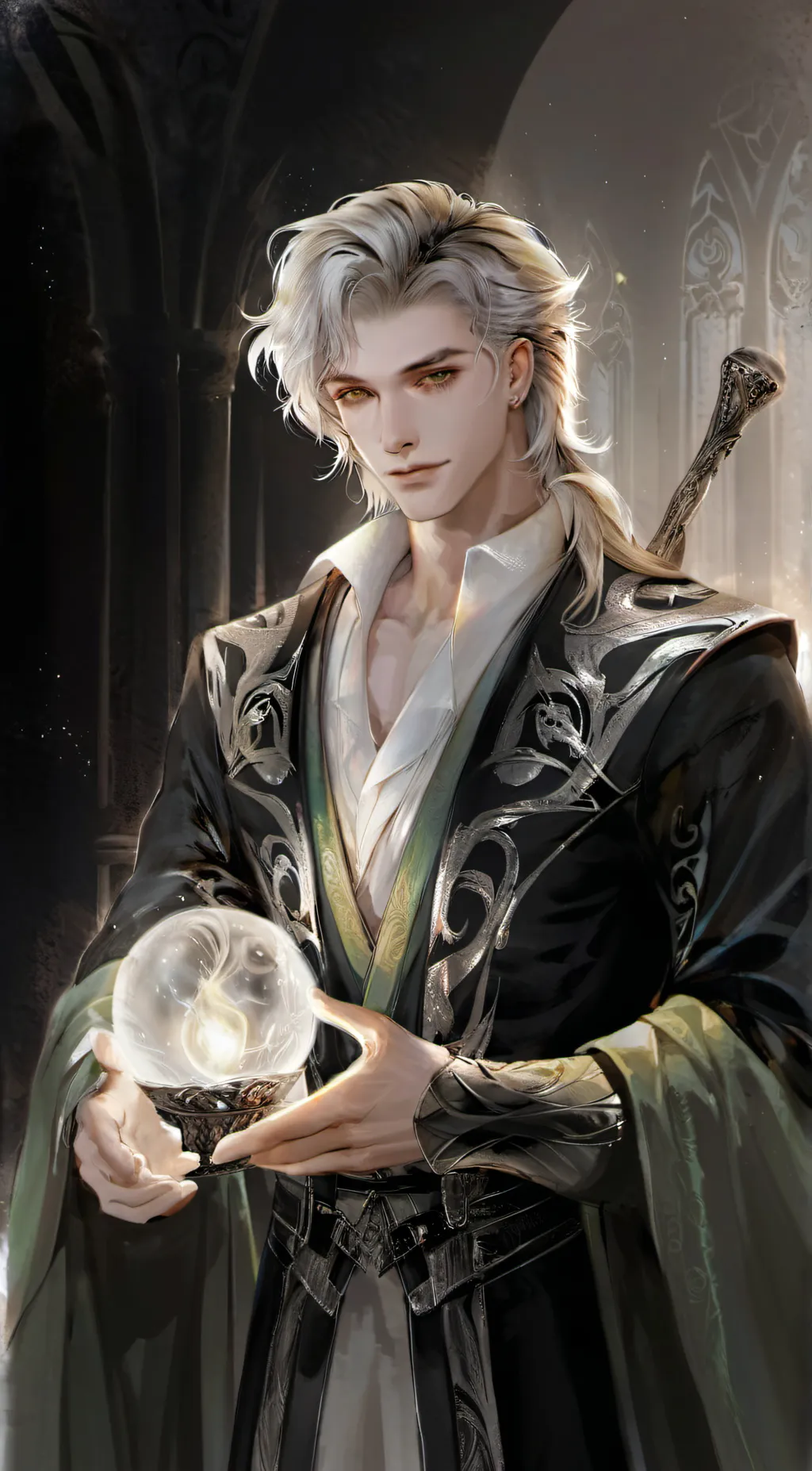 ai character: Max background