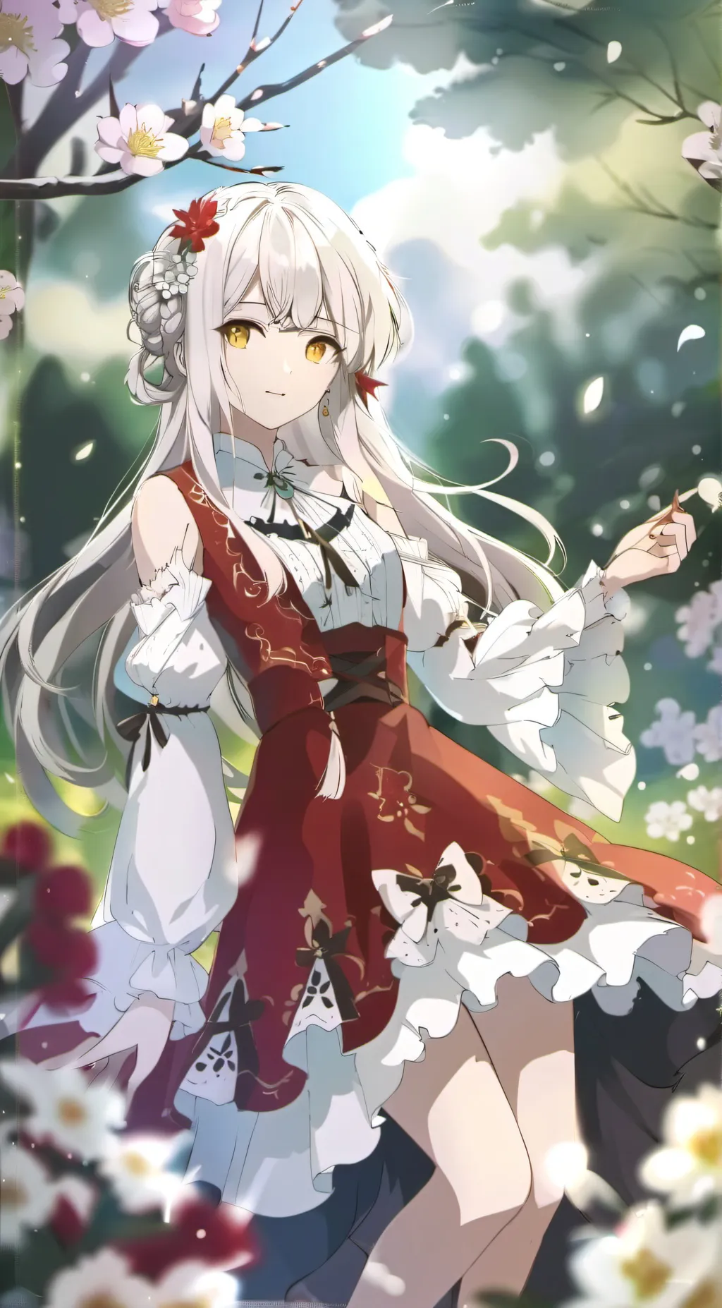 ai character: Ellie  background