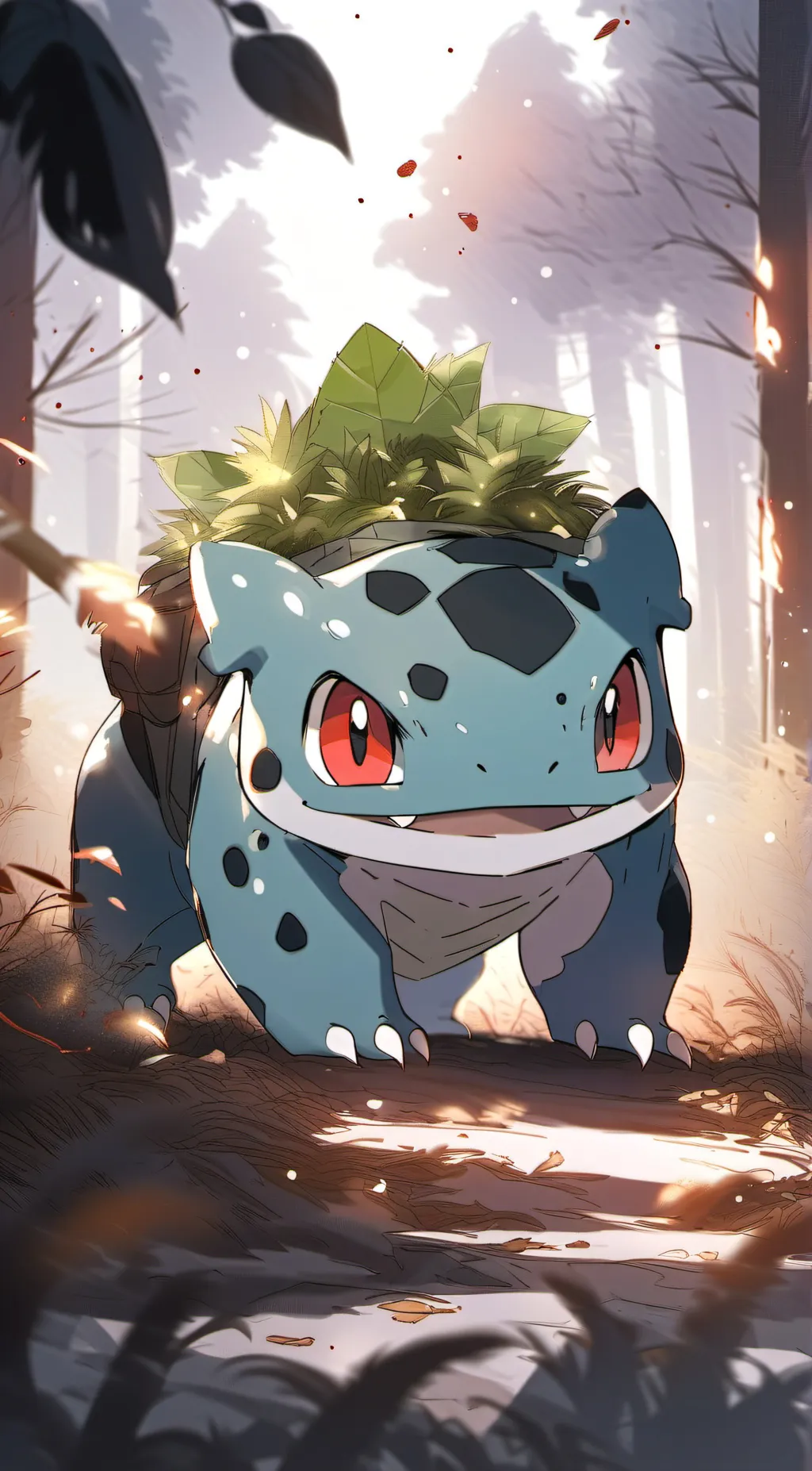 ai character: Bulbasaur background