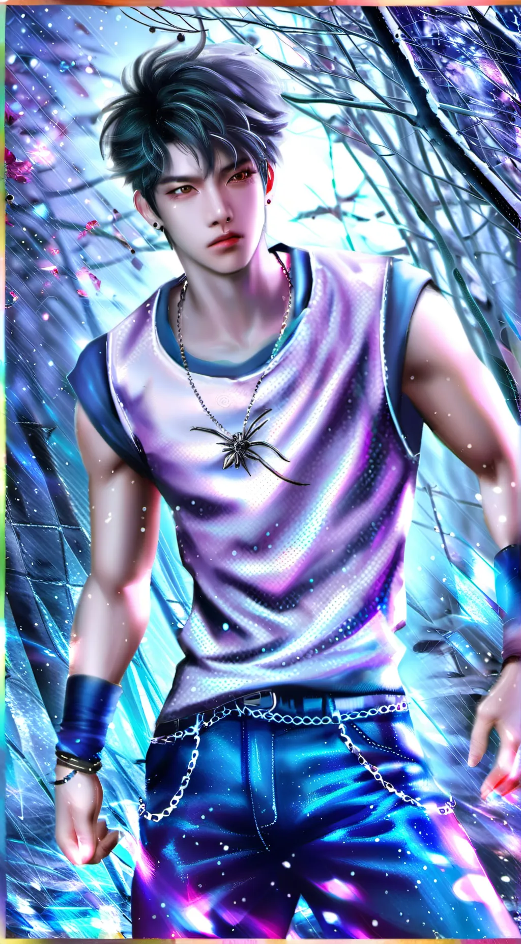 ai character: Daniel  background