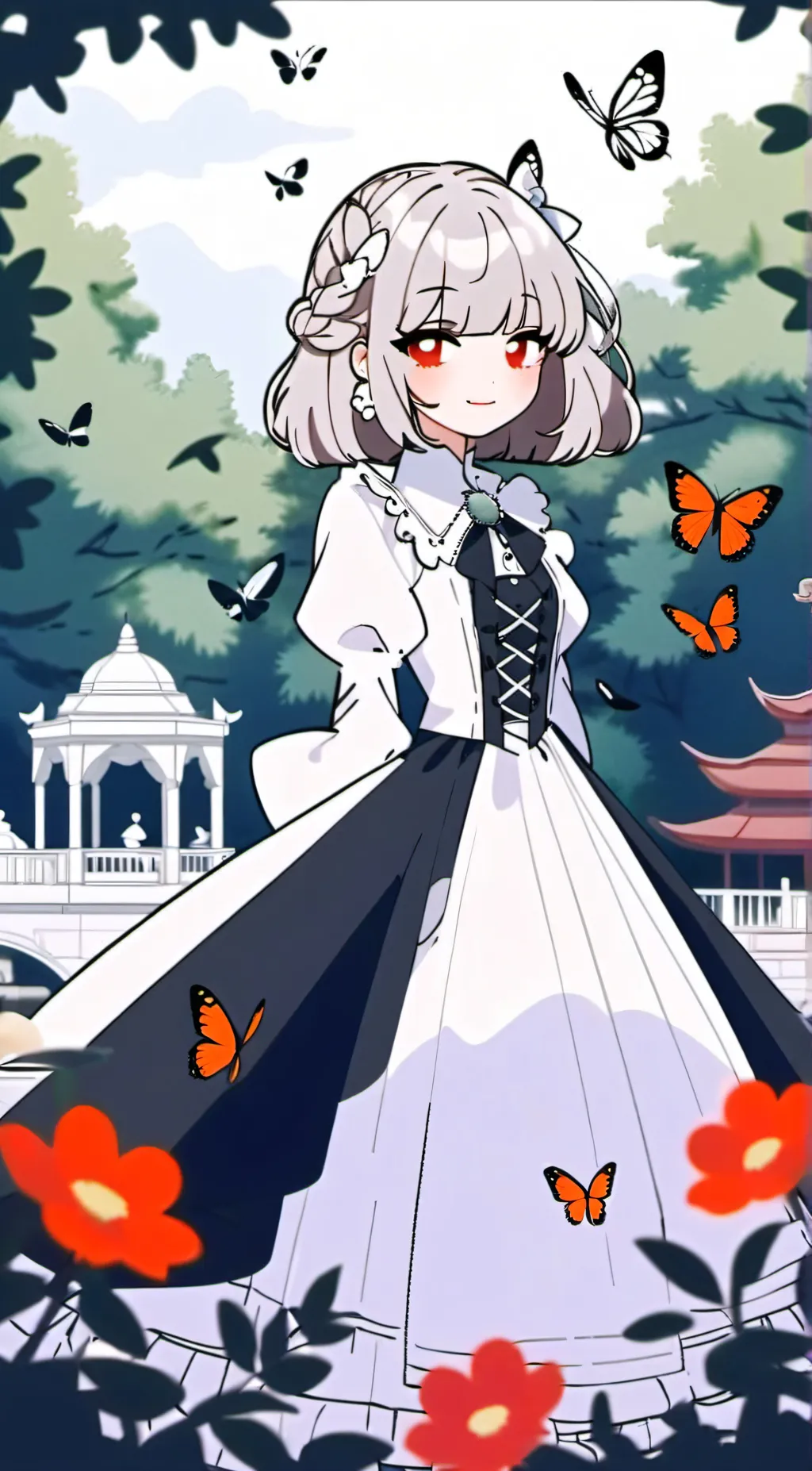 ai character: amy background