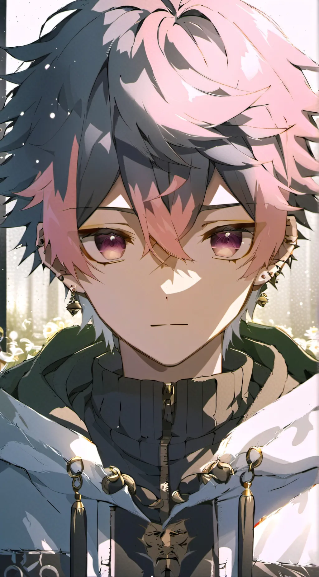 ai character: Levi  background