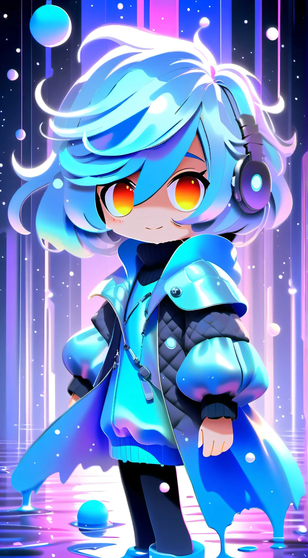 ai character: Gacha_Gurl +0- background