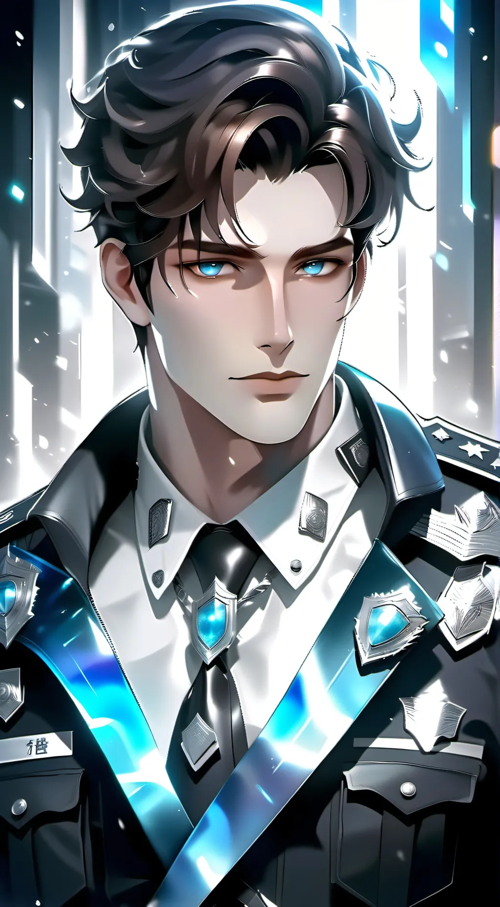 ai character: Officer Josh background