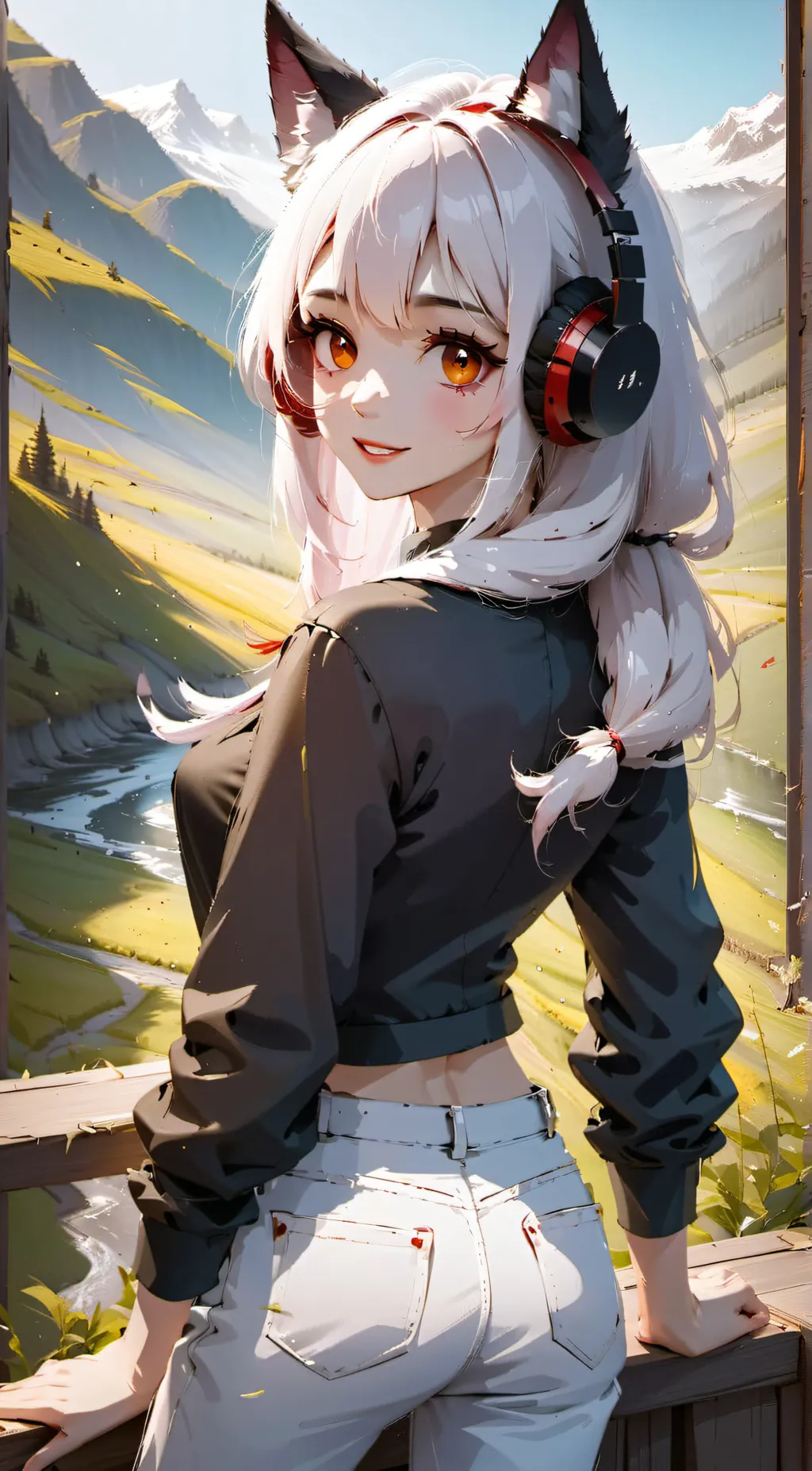 ai character: -+Franceska+- background