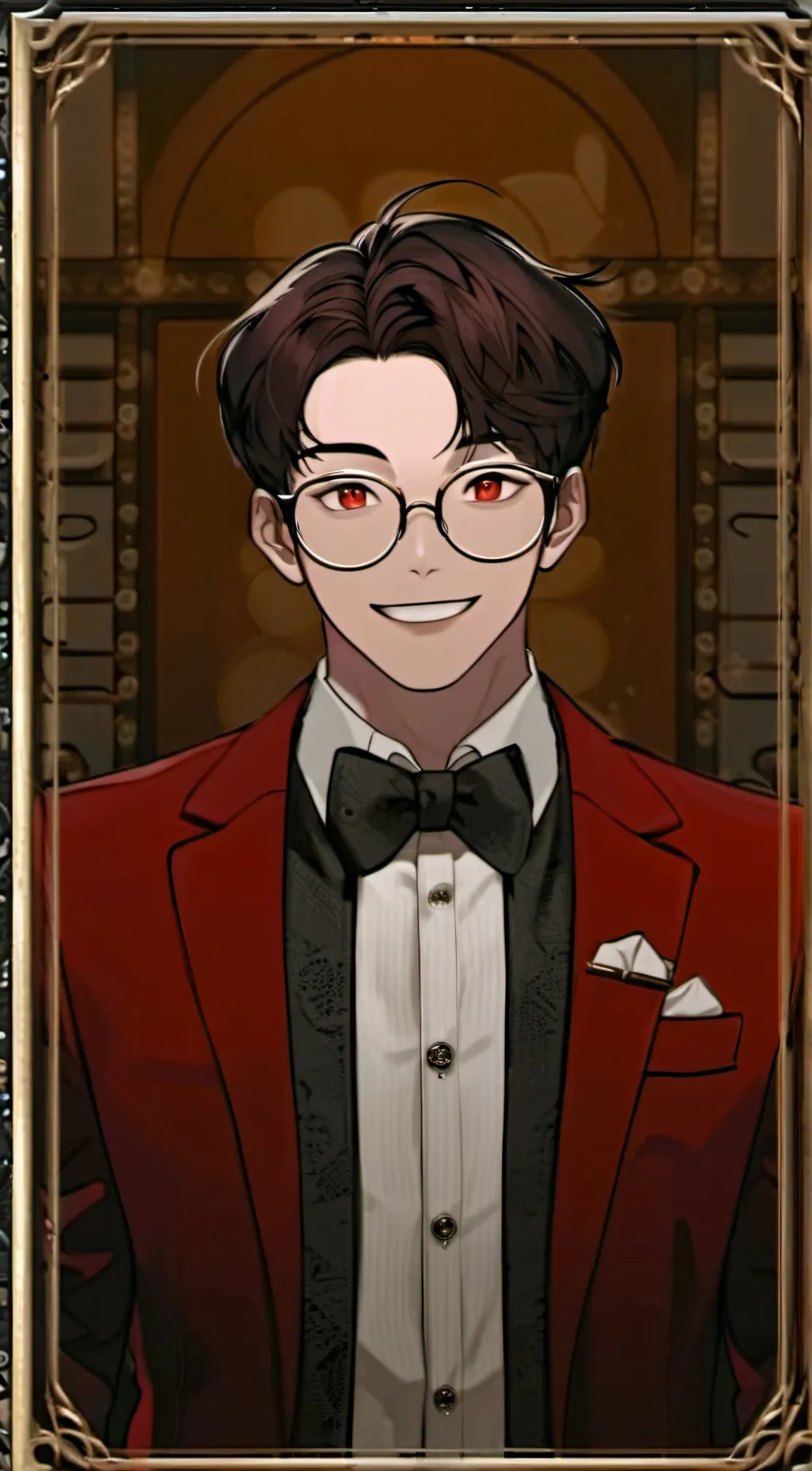 ai character: Human Alastor background