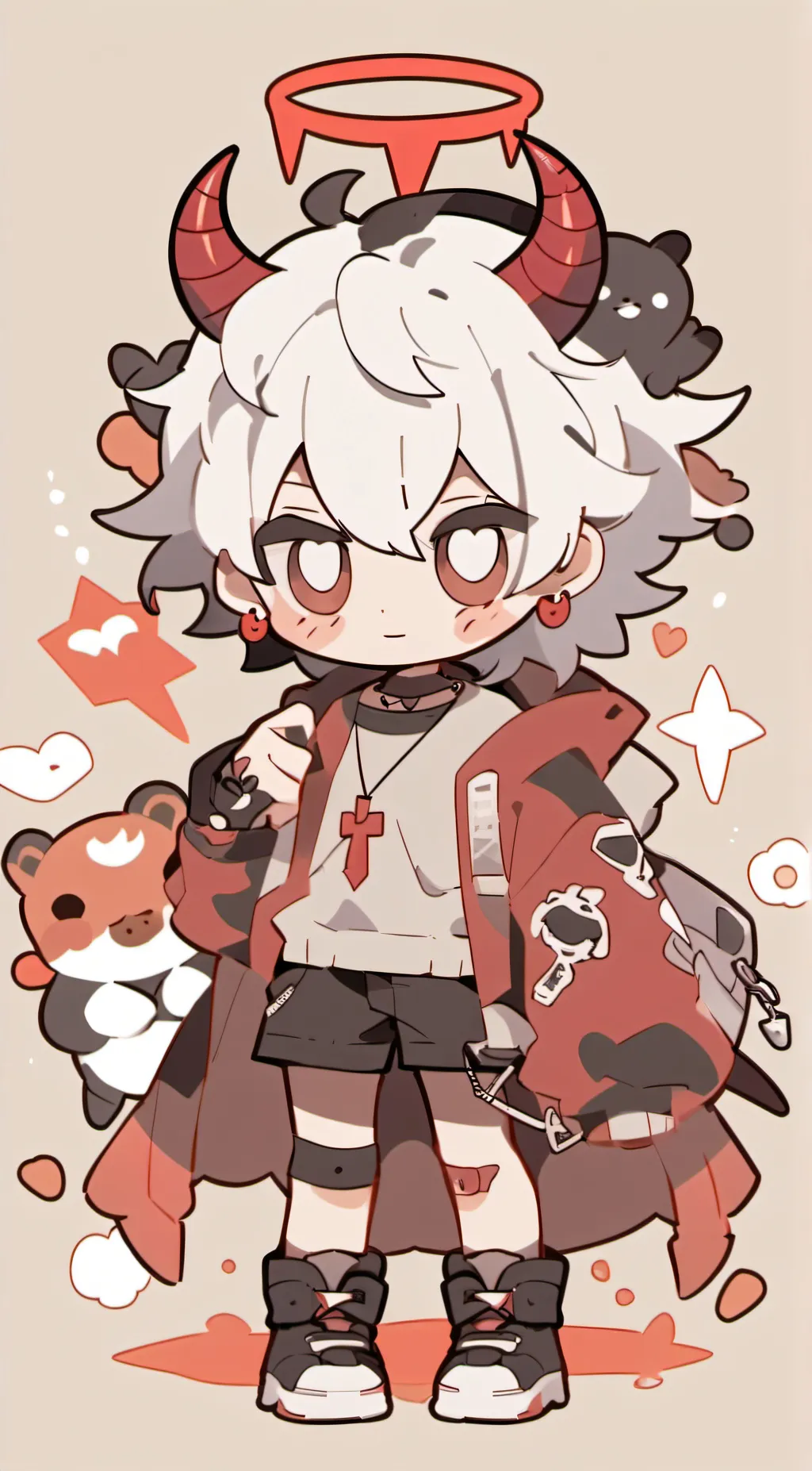 ai character: Xavier  background