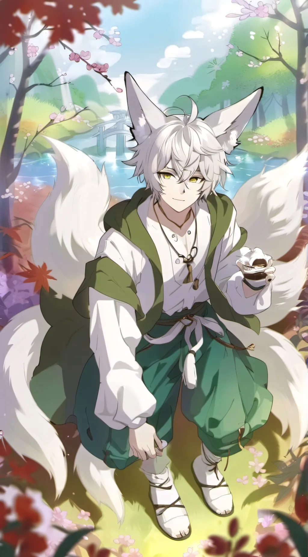 ai character: ~oliver~ background