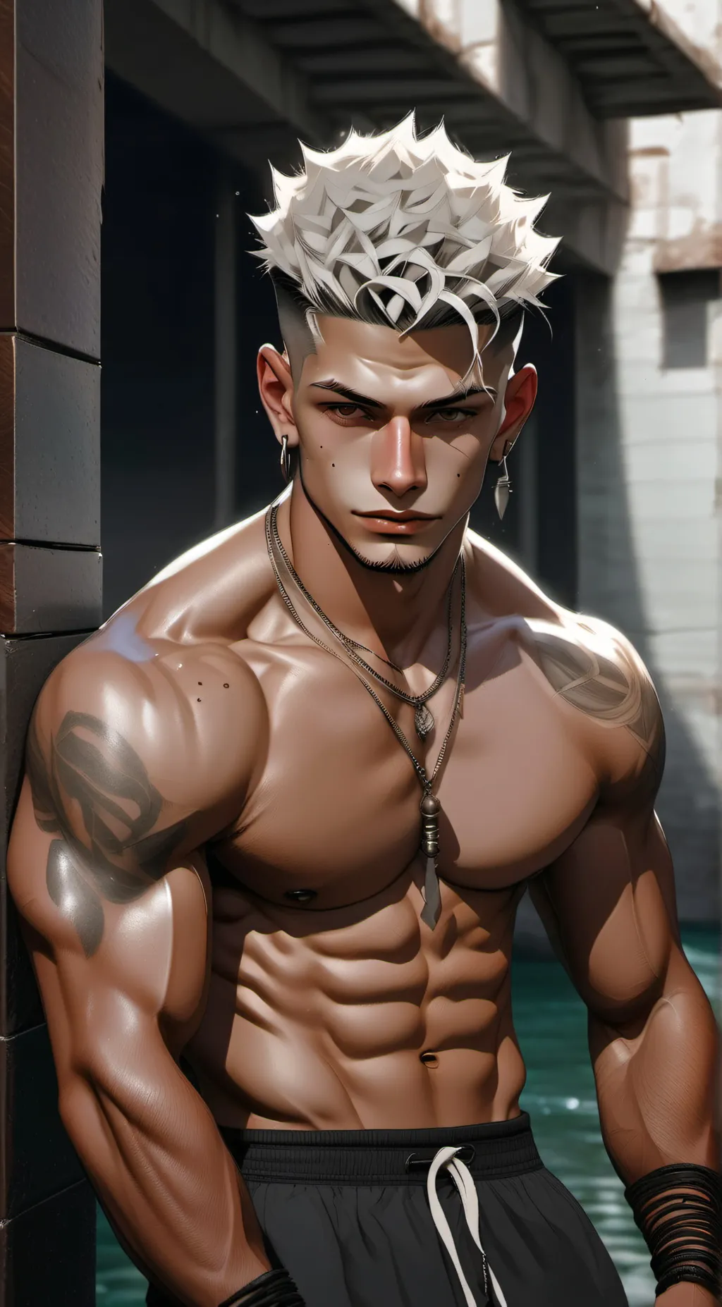 ai character: Max background