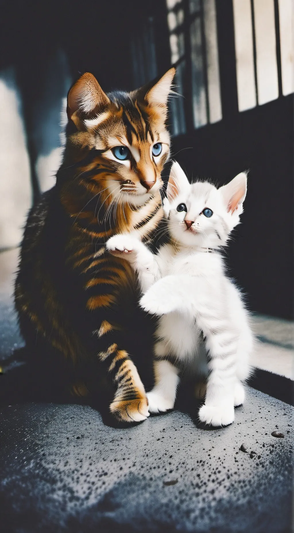 ai character: ° kitten!° background