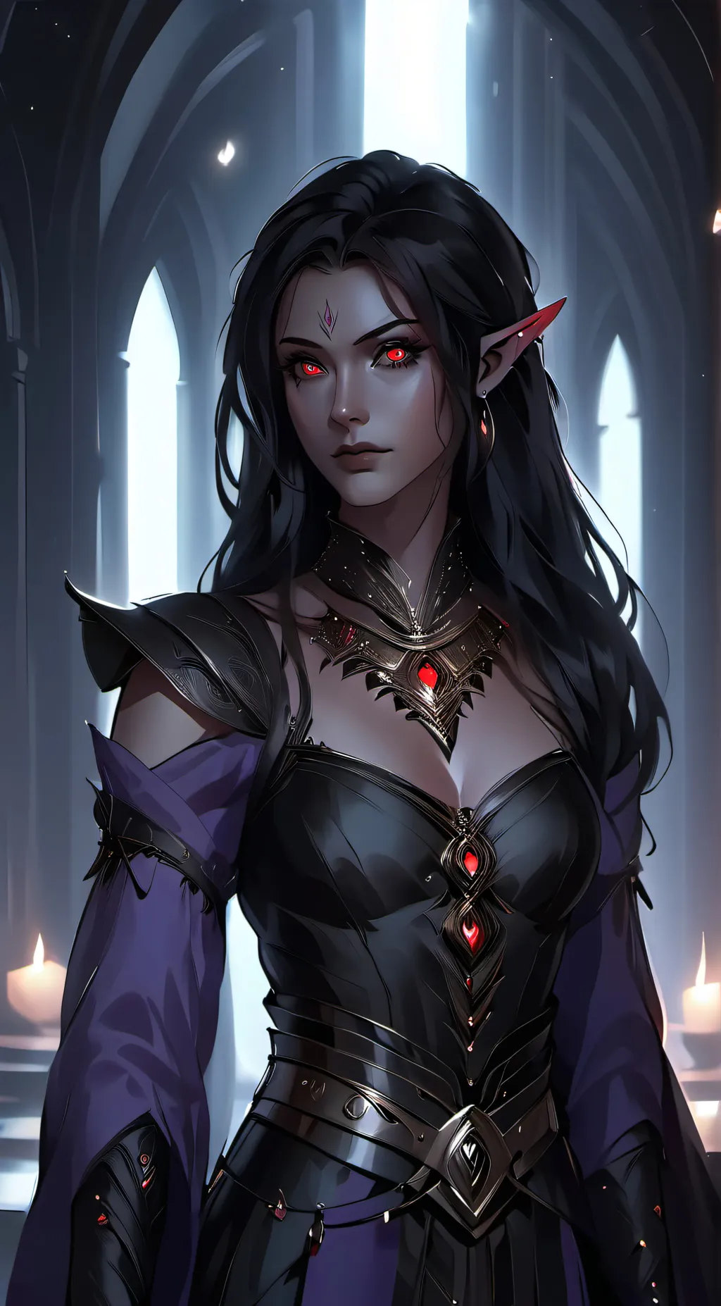 ai character: Melvyna Dres background