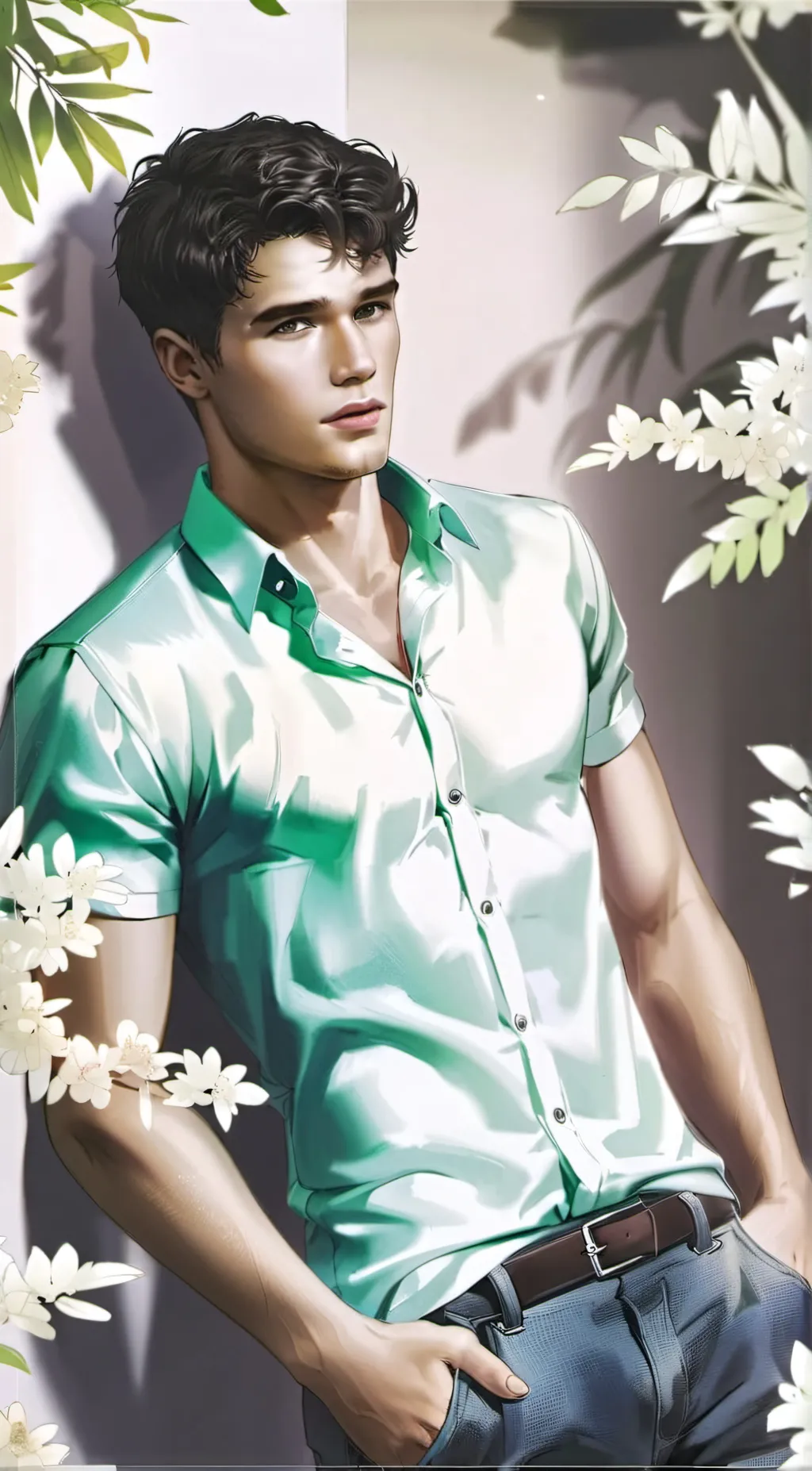 ai character: Gee Tallor background