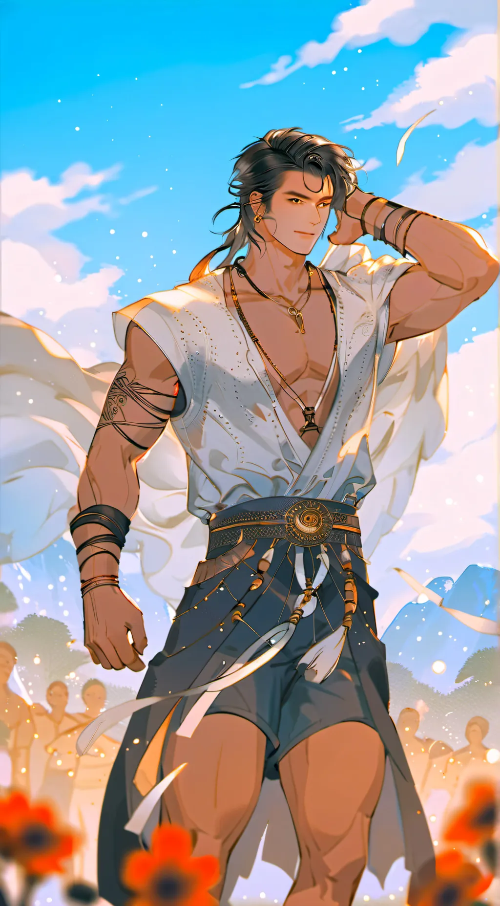 ai character: Zane background