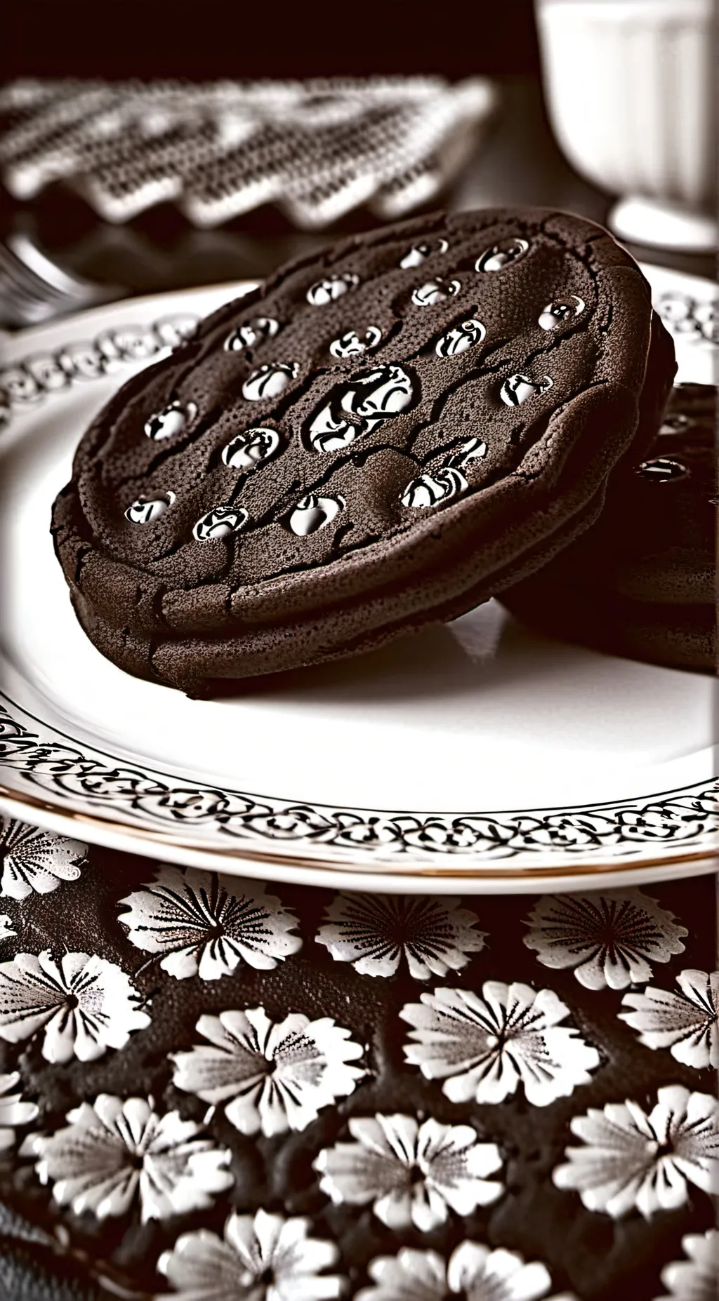 ai character: Run…YOUR AN OREO background