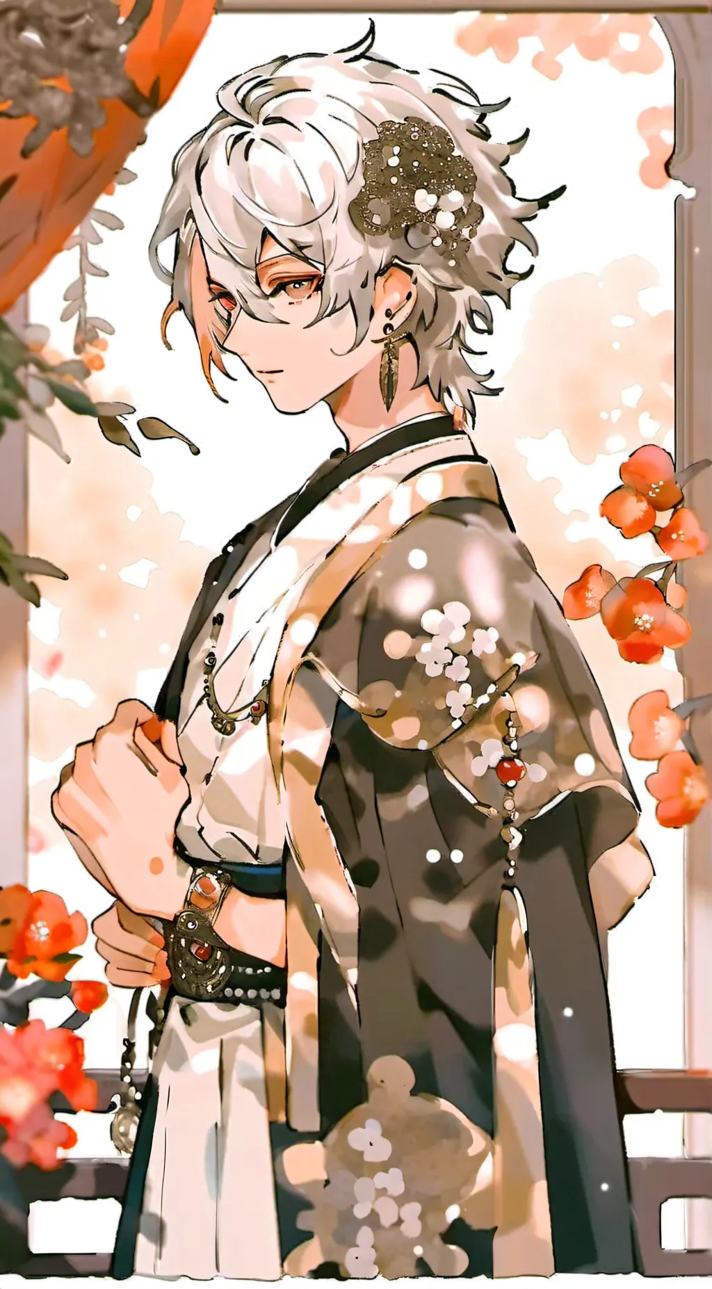 ai character: Katsuki  background