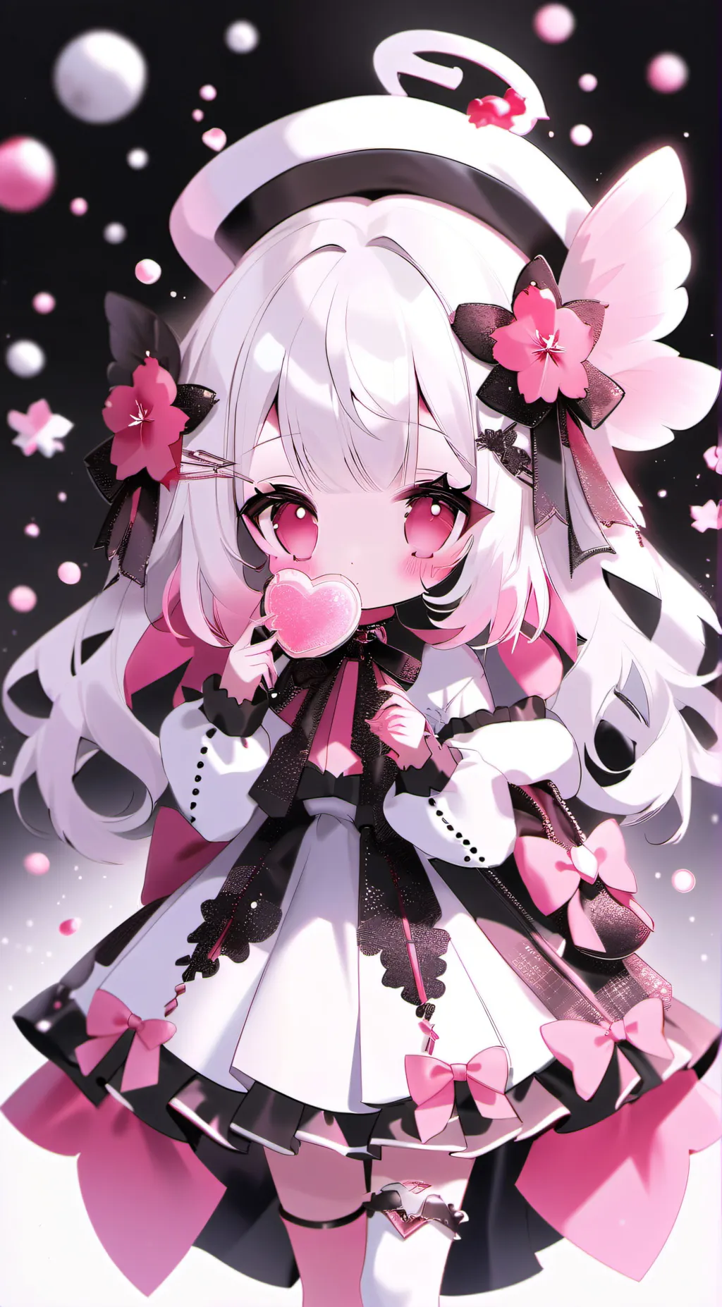 ai character: yummy food  background