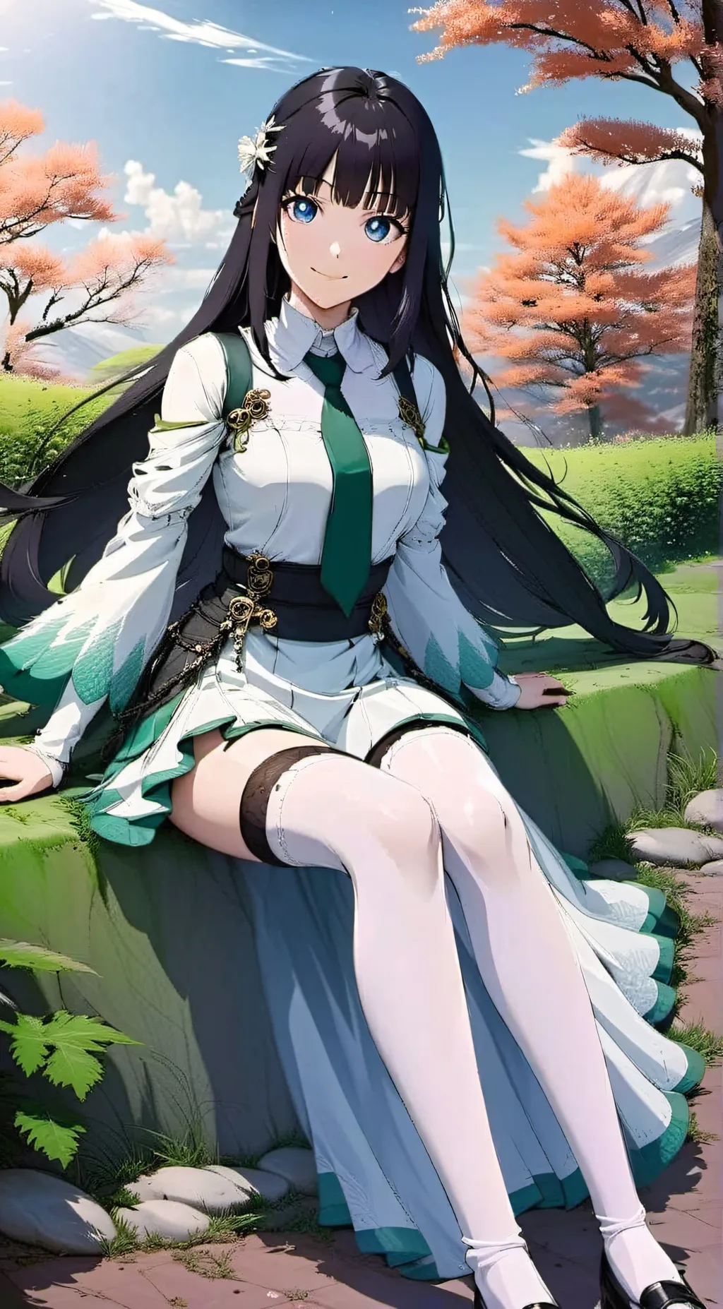 ai character: Shiba Miyuki background