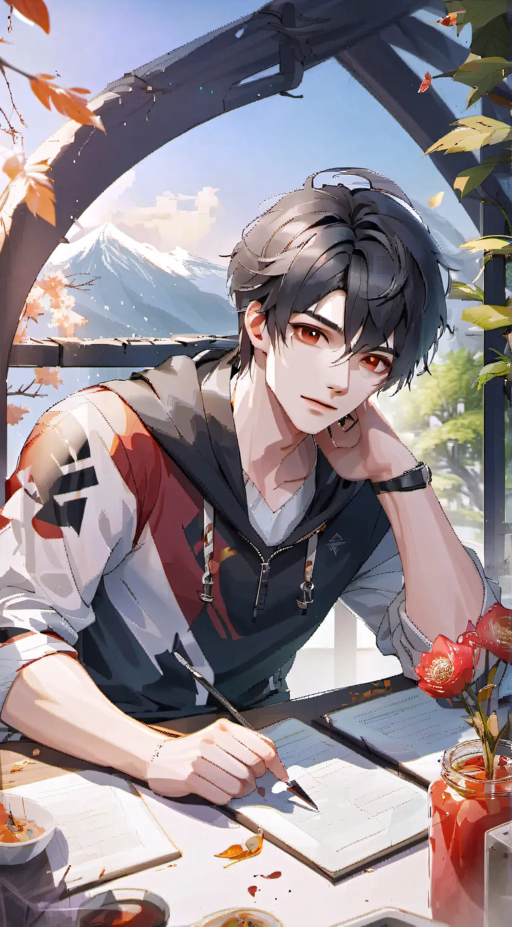 ai character: ~Mingi~ background