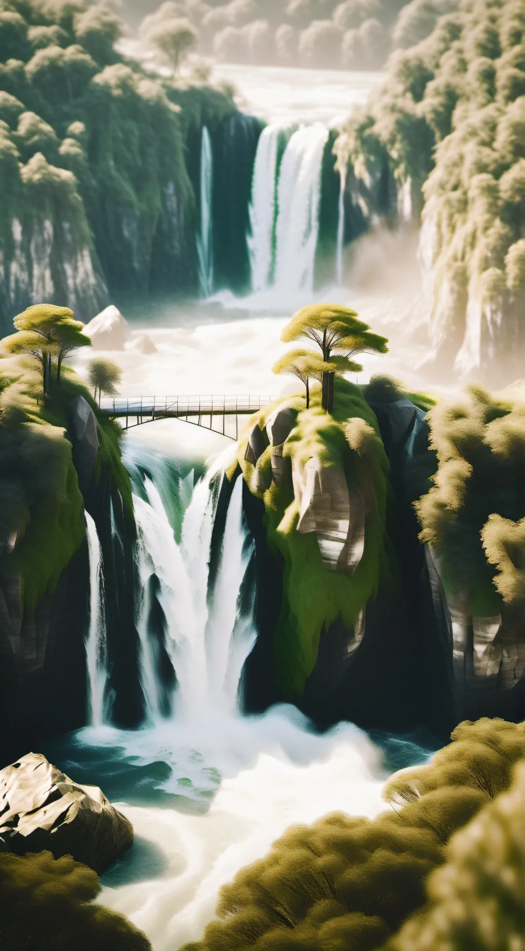 ai character: Block world background