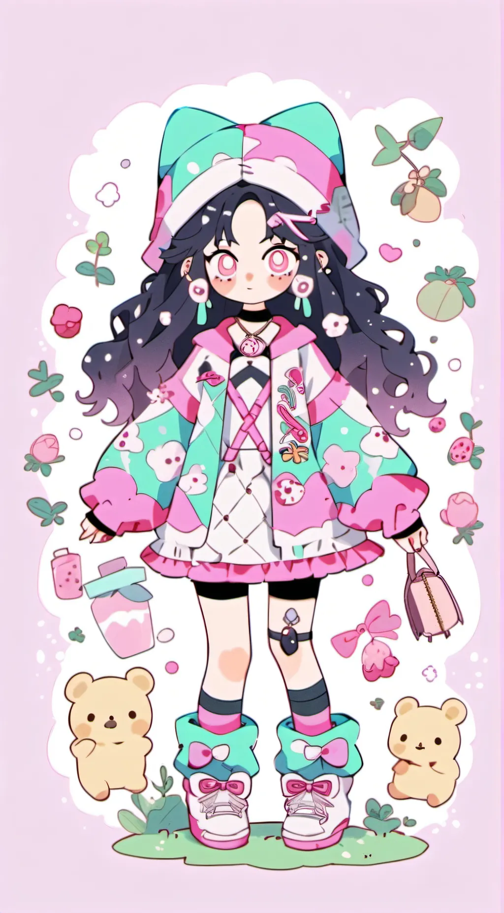 ai character: mha (baby sitting) background