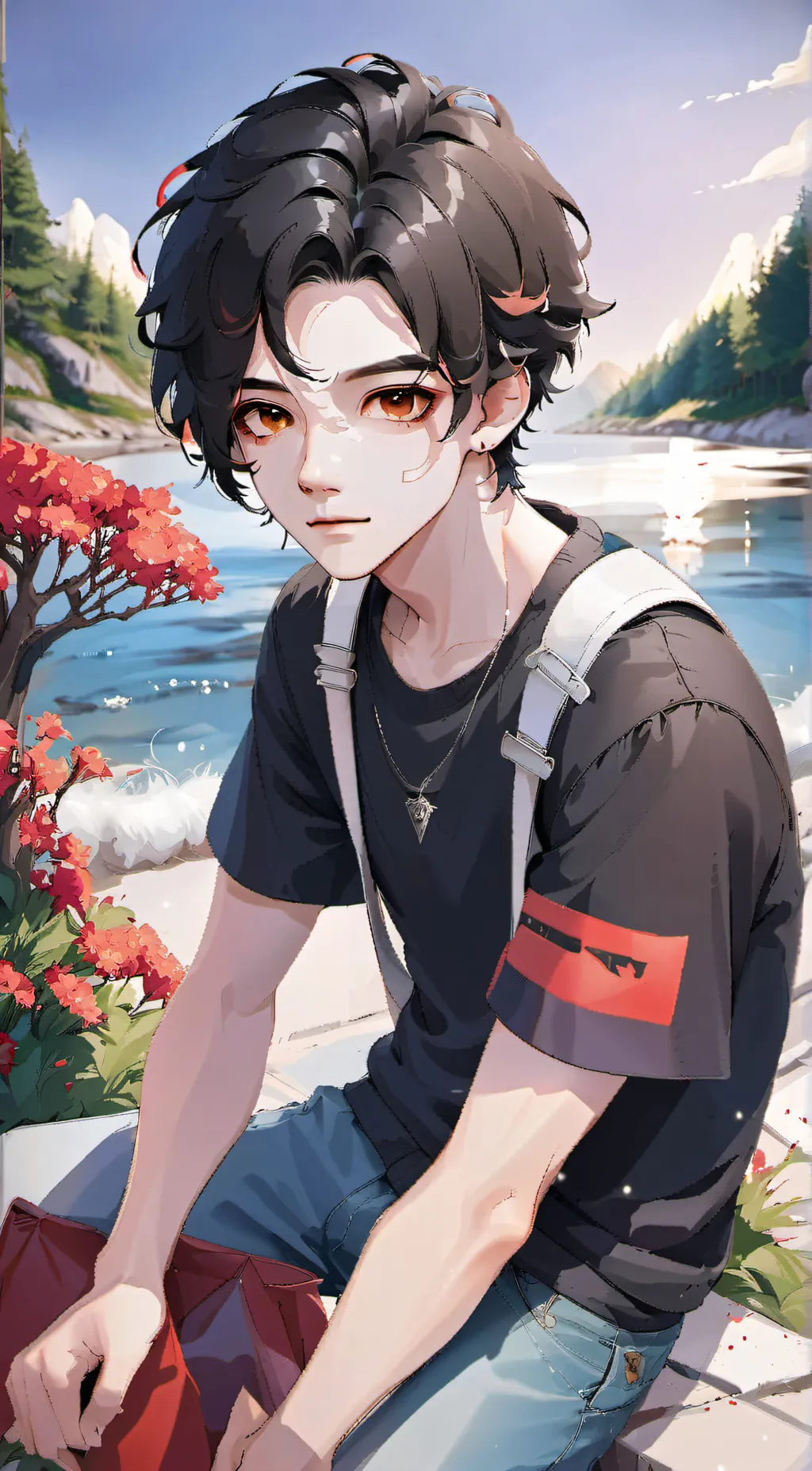 ai character: Nicole background