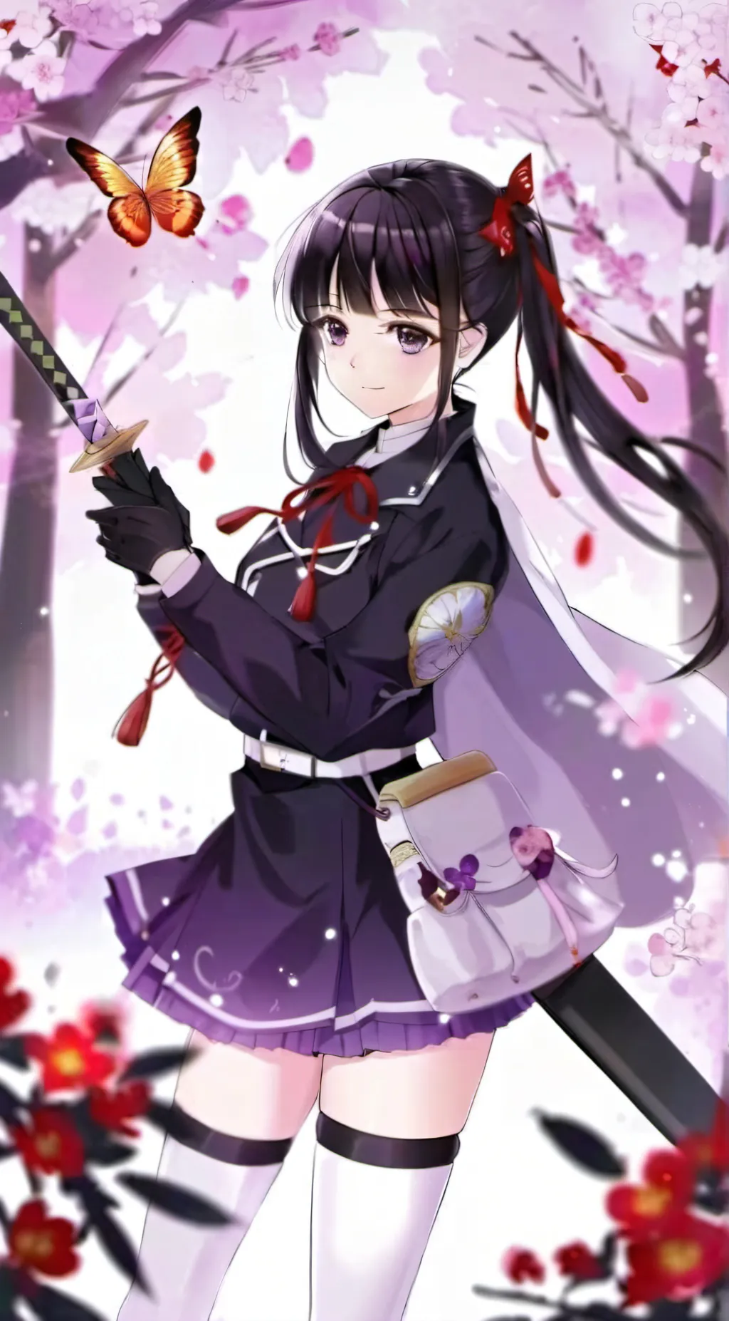 ai character: 🦋 kanao tysuri🦋 background