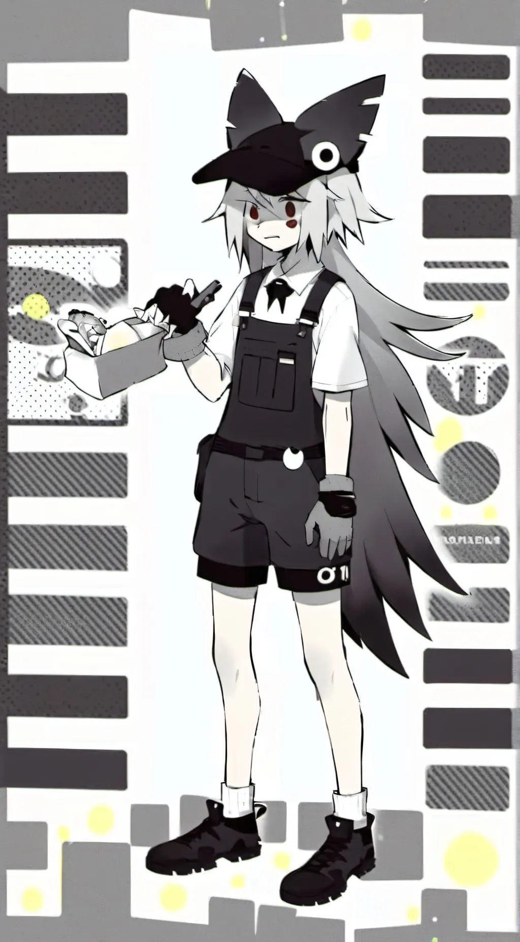 ai character: 🪧Tuny🪧 background