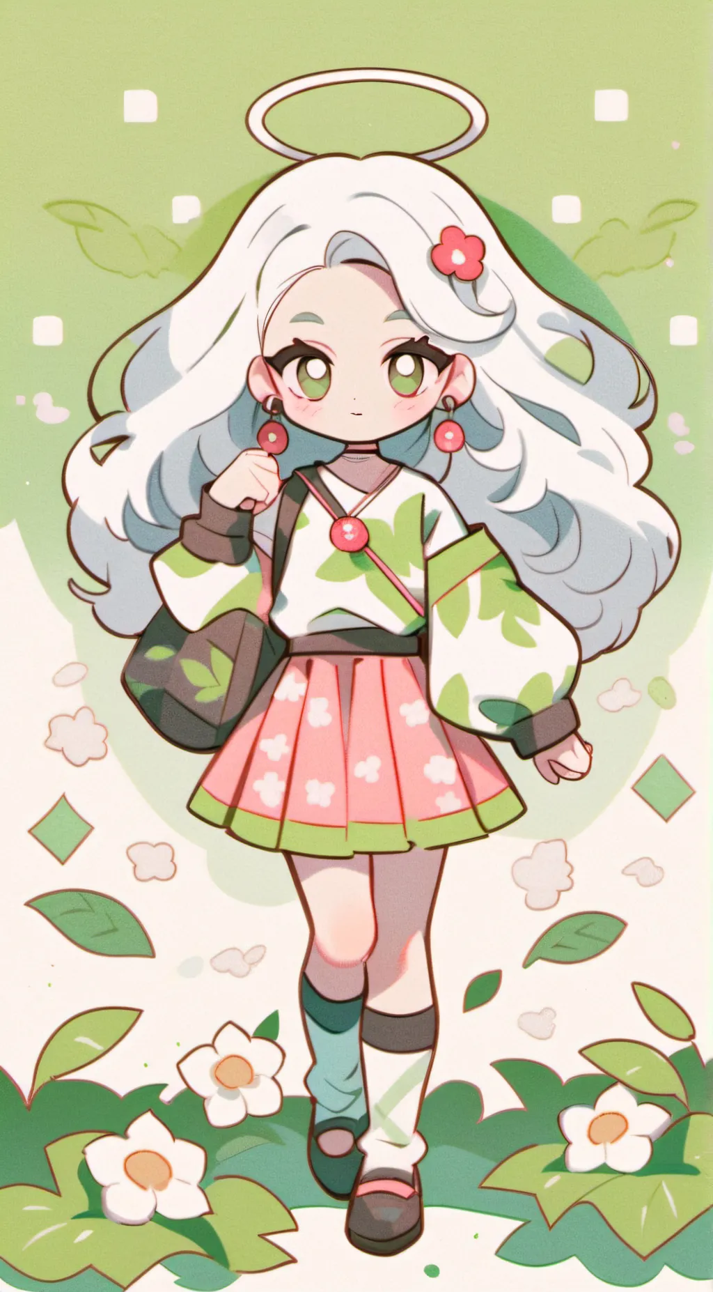 ai character: Ashley background