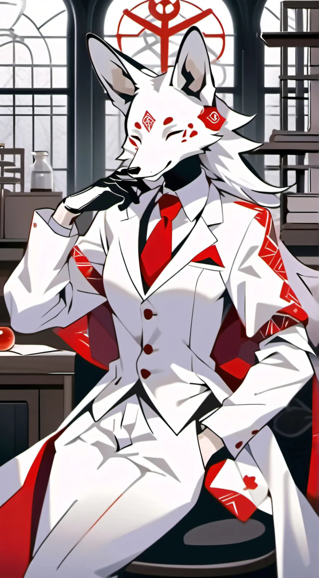 ai character: Dr. K background