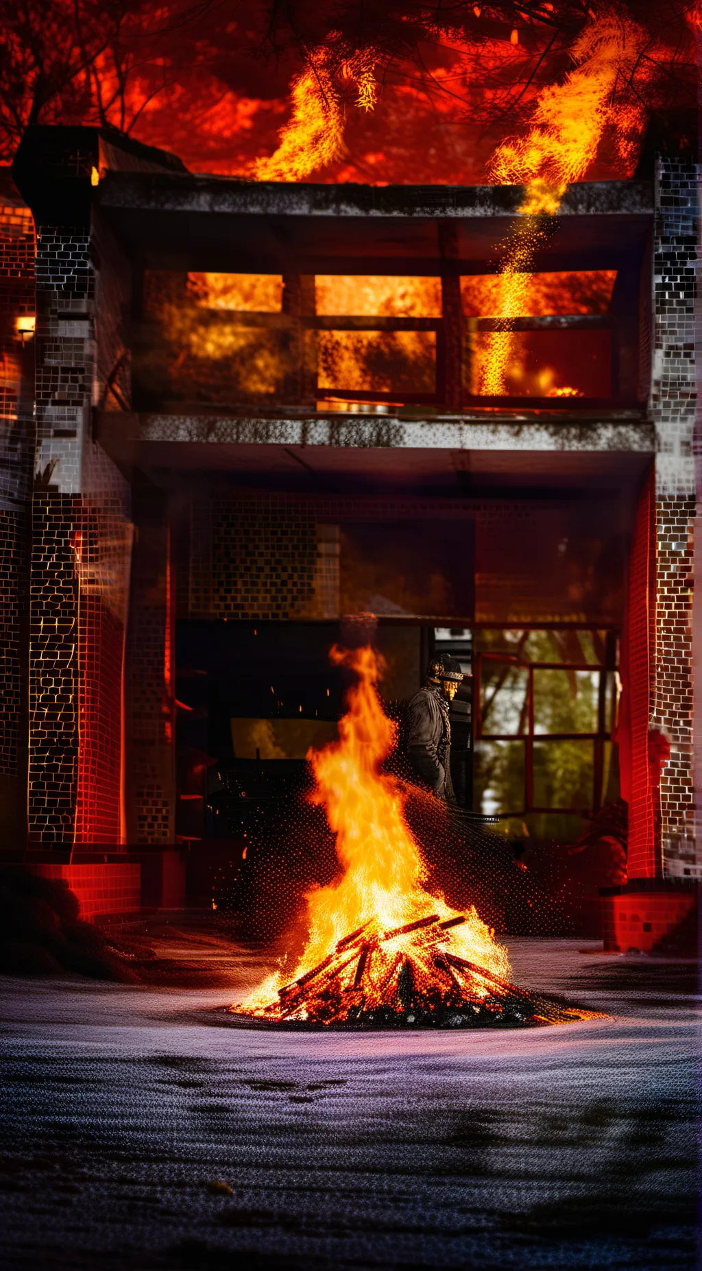 ai character: Chicago Fire background